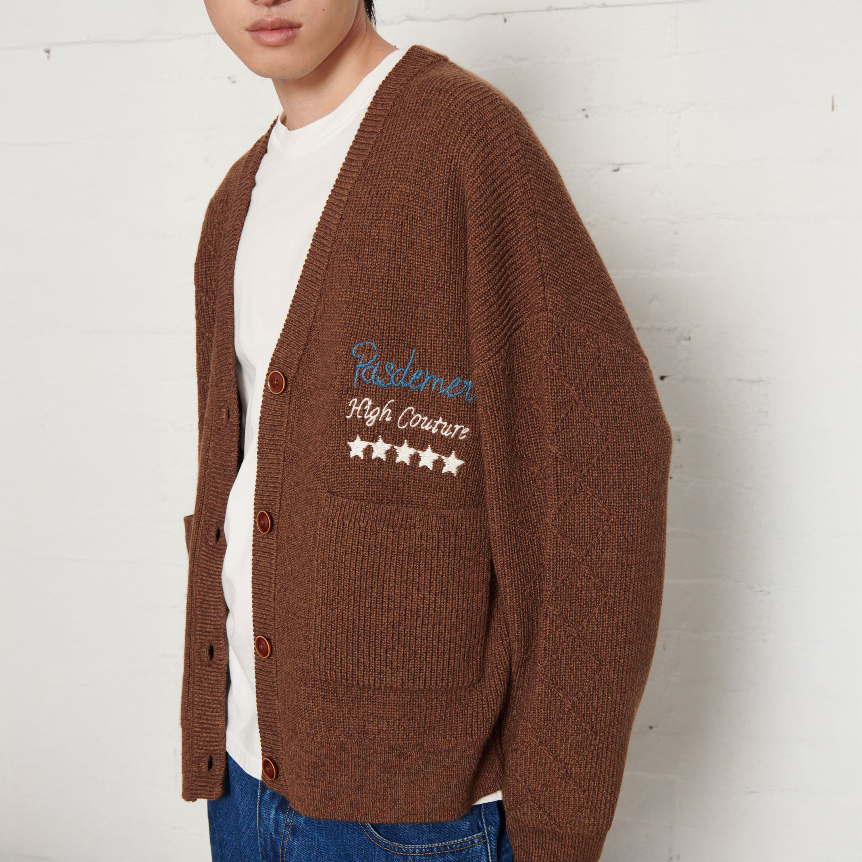 Pas De Mer - Rodeo Cardigan - Brown