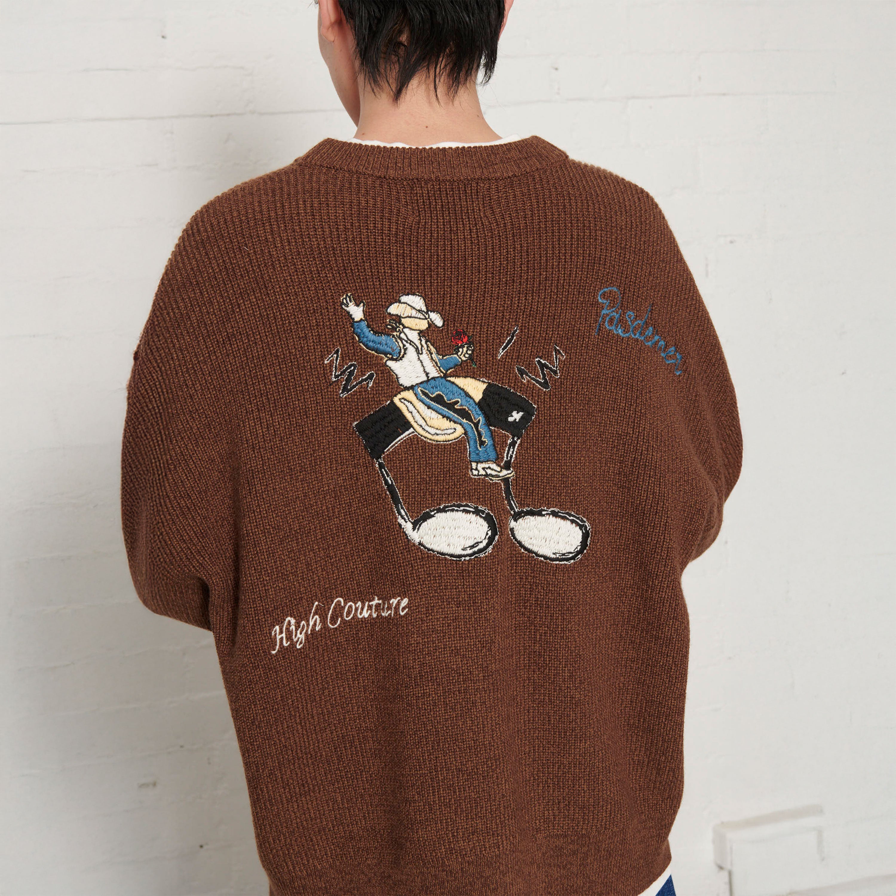 Pas De Mer - Rodeo Cardigan - Brown