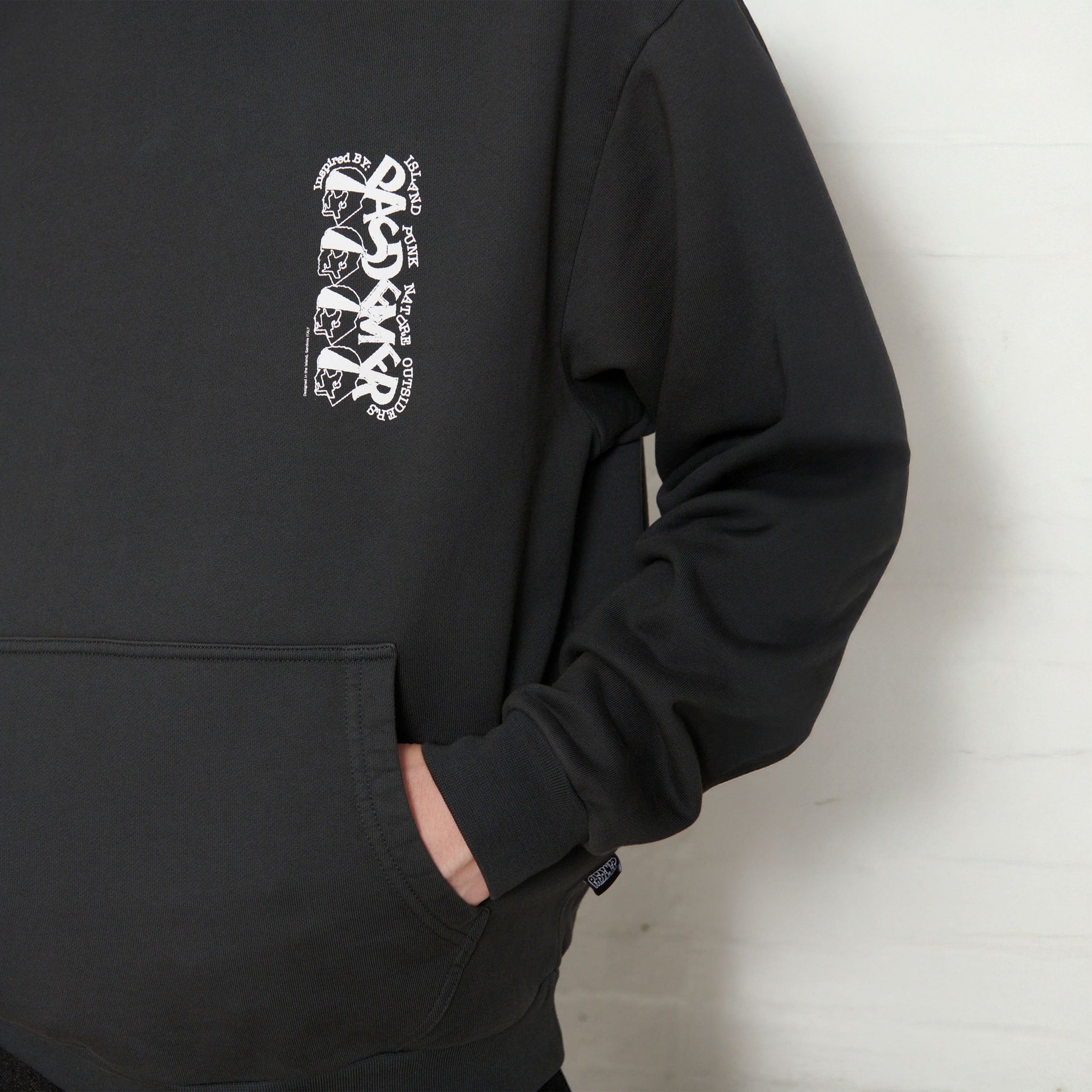 Pas De Mer - Stoned Island Hoody - Black
