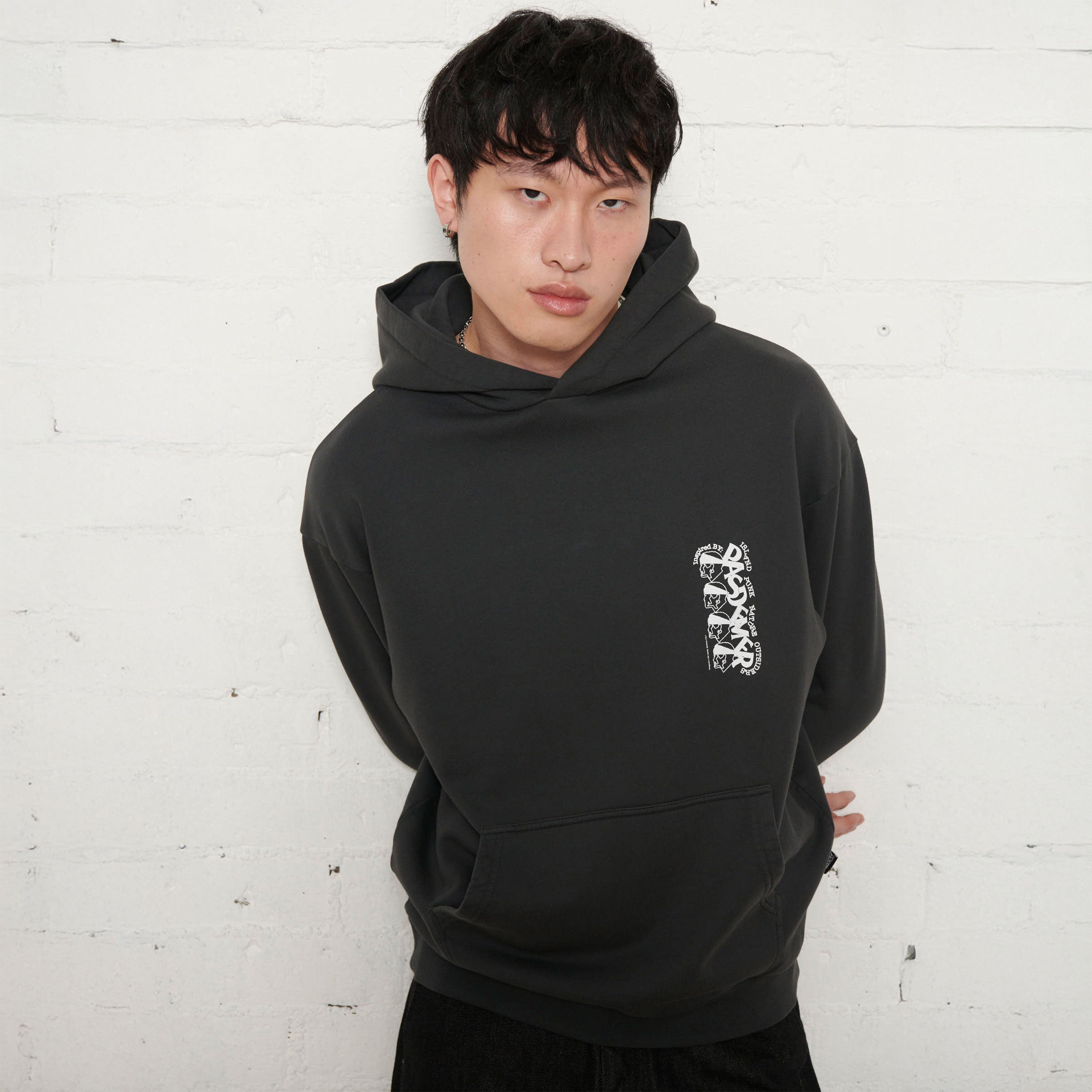 Pas De Mer - Stoned Island Hoody - Black