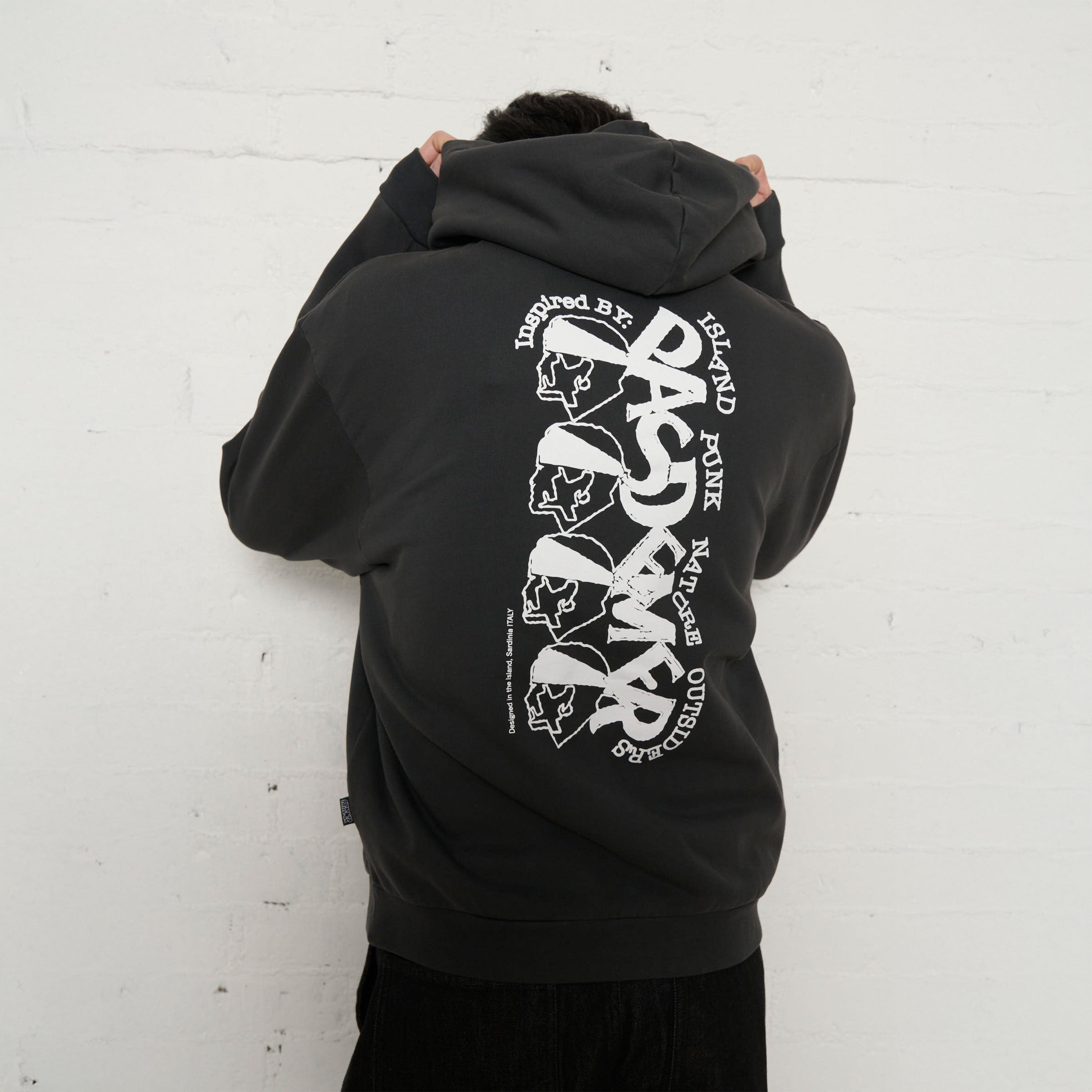 Pas De Mer - Stoned Island Hoody - Black