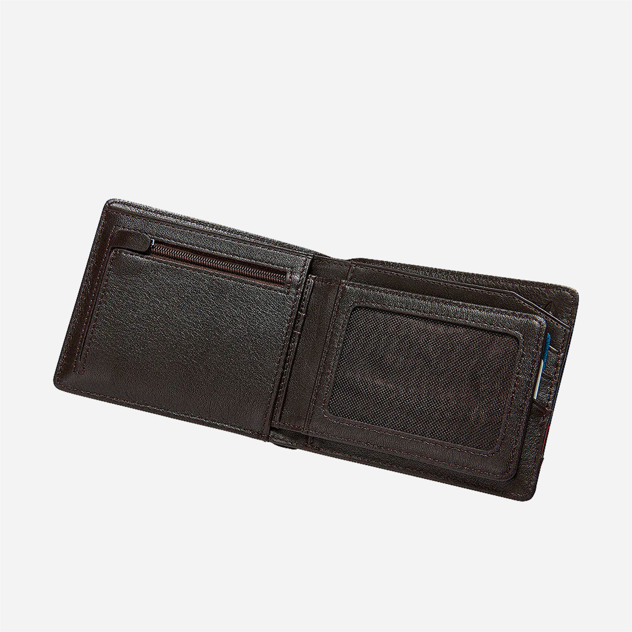 Nixon - Pass Leather Coin Wallet - Brown