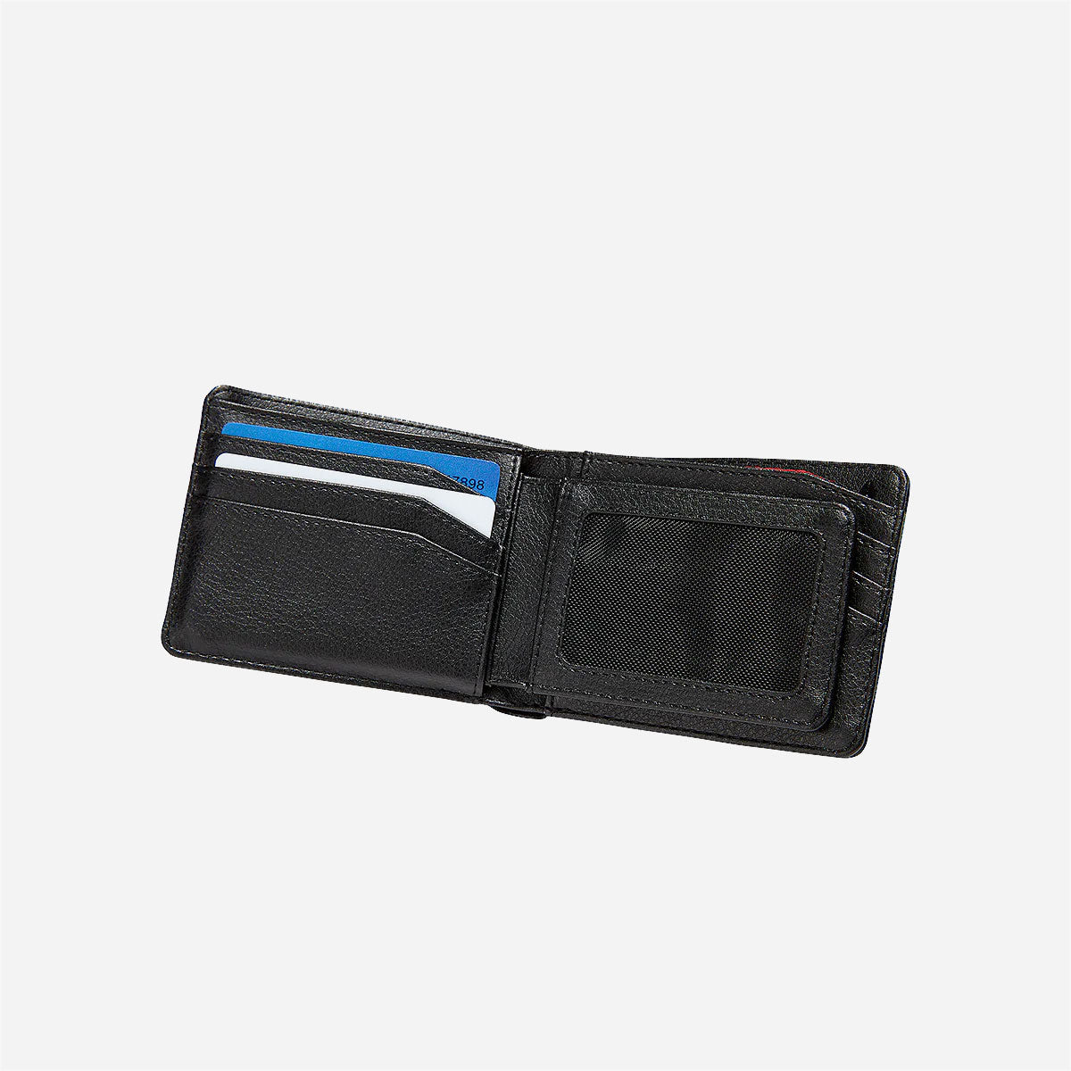 Nixon - Pass Vegan Leather Coin Wallet - Black