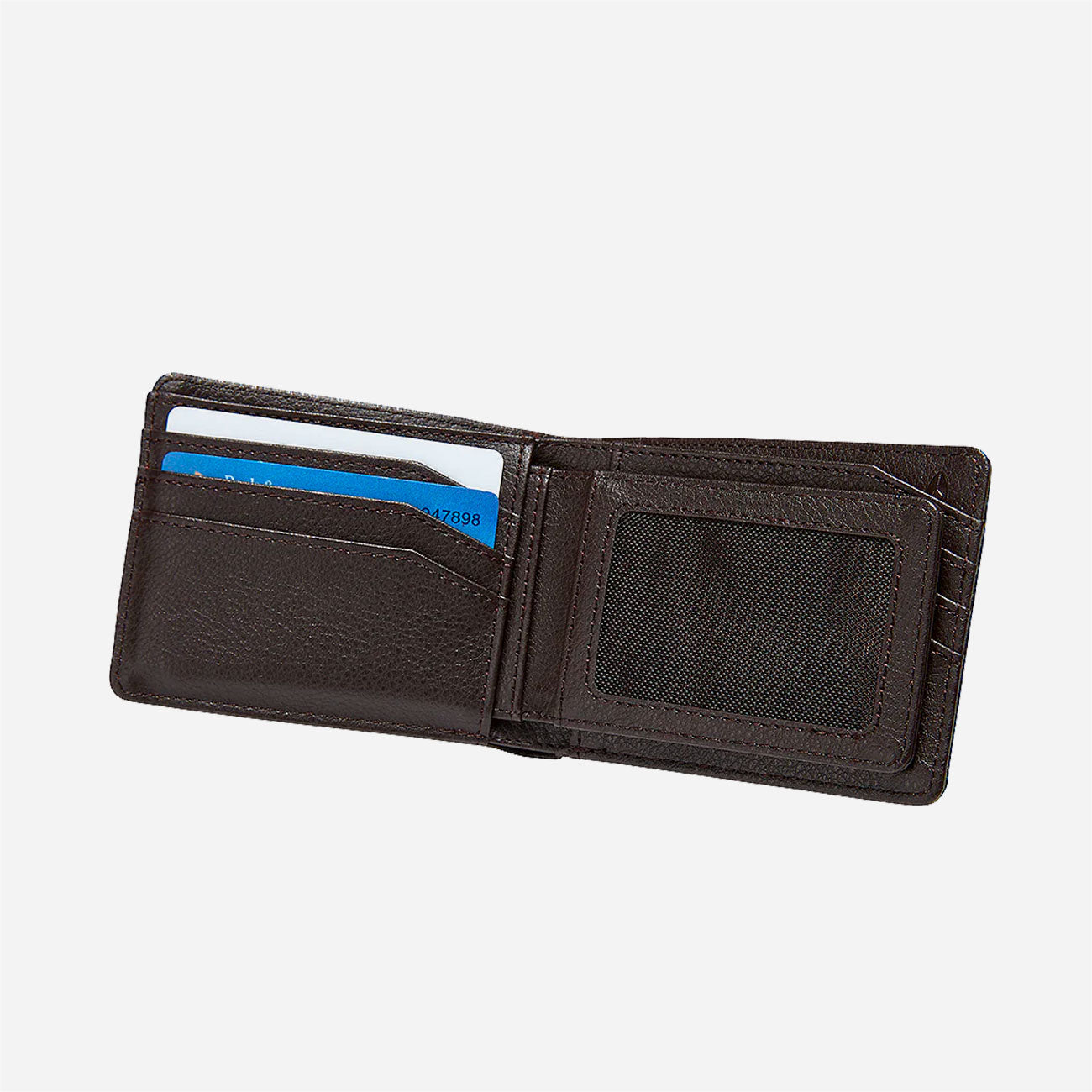 Nixon - Pass Vegan Leather Coin Wallet - Brown