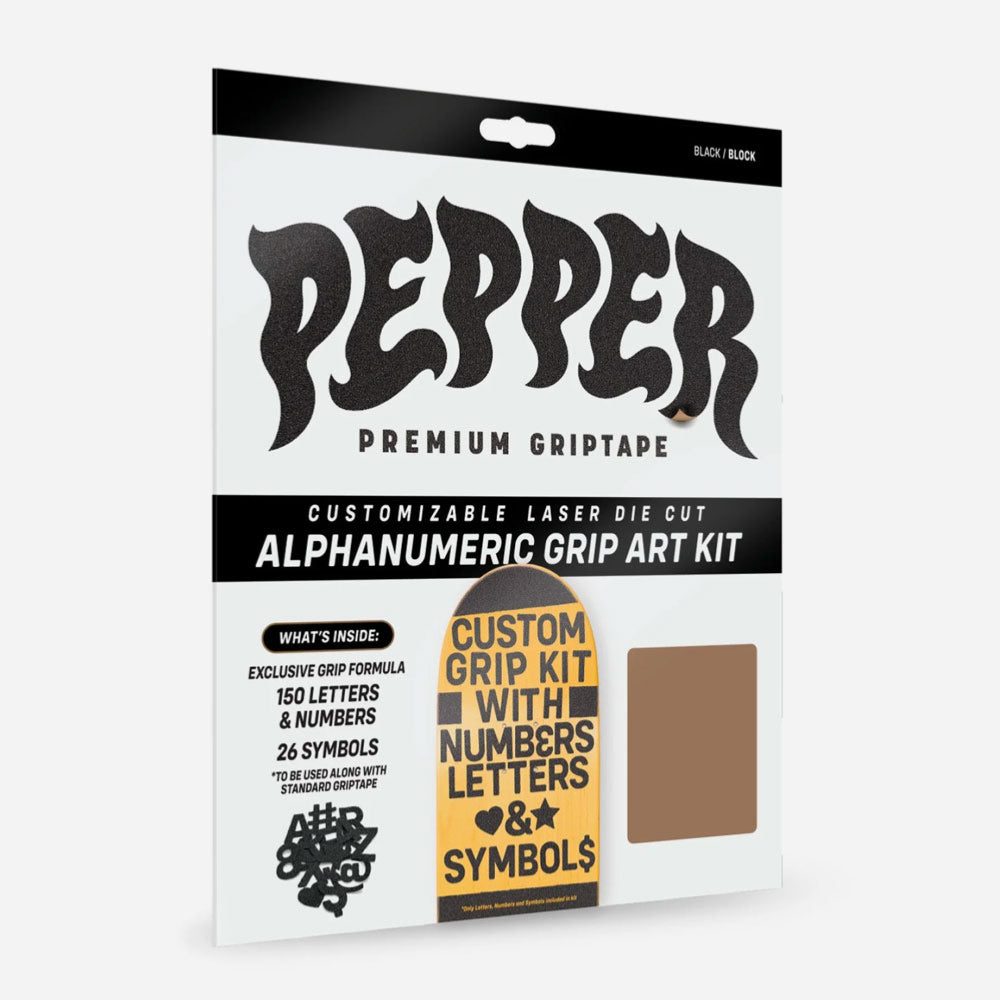 Pepper Giptape - Alphanumeric Custom Grip Kit