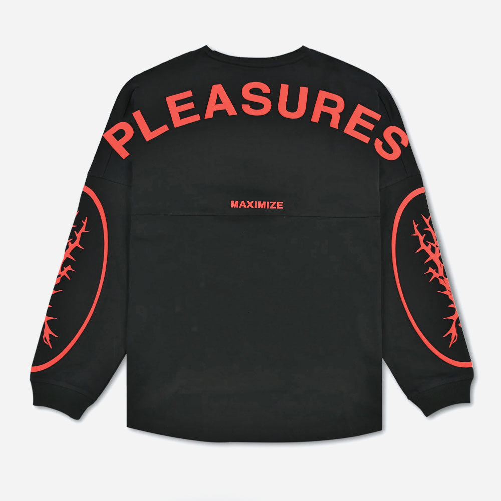 PLEASURES - MAXIMIZE JERSEY - Black