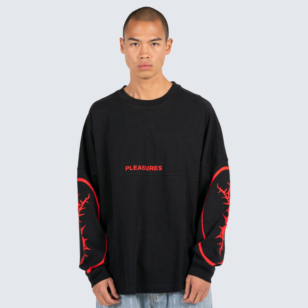 PLEASURES - MAXIMIZE JERSEY - Black