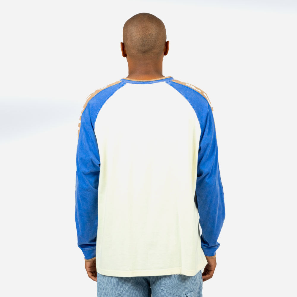 PLEASURES - TECHNO RAGLAN LONG SLEEVE - Off White