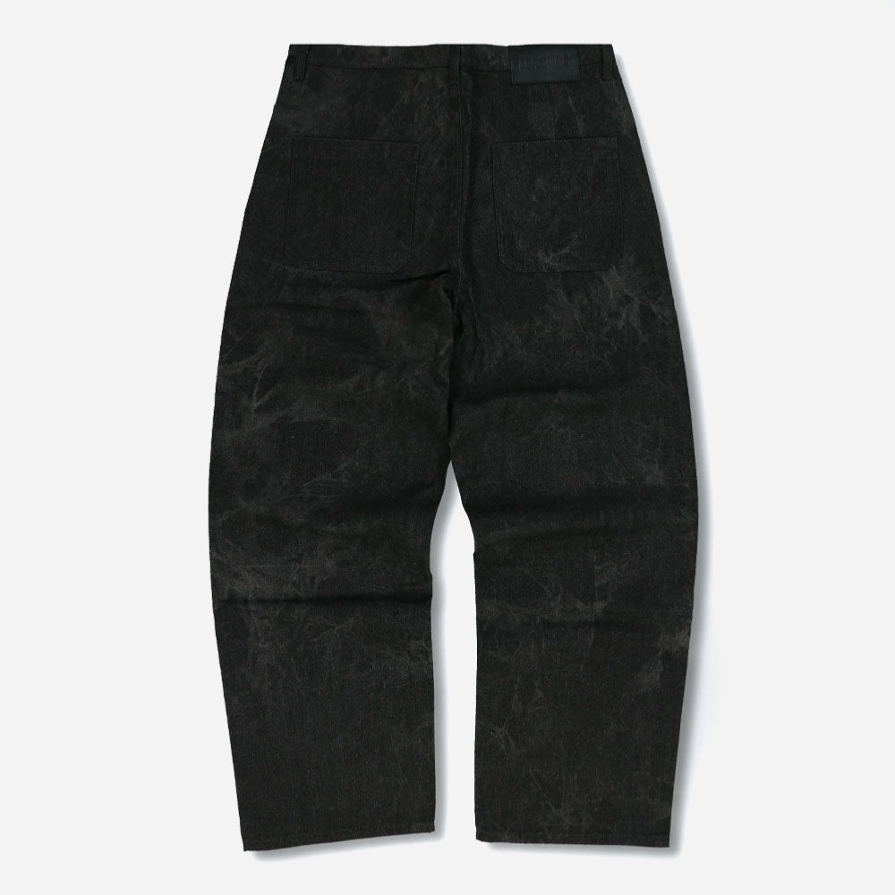PLEASURES - FORMULA BAGGY DENIM - Black