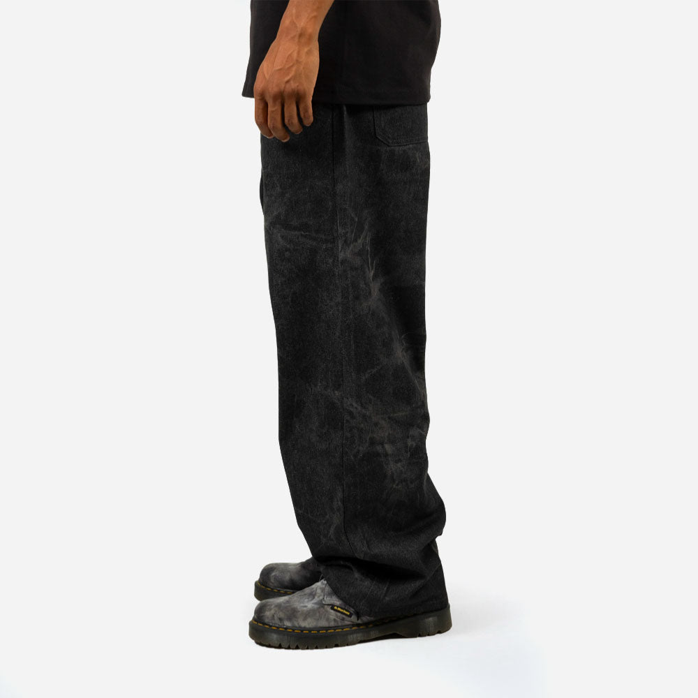 PLEASURES - FORMULA BAGGY DENIM - Black