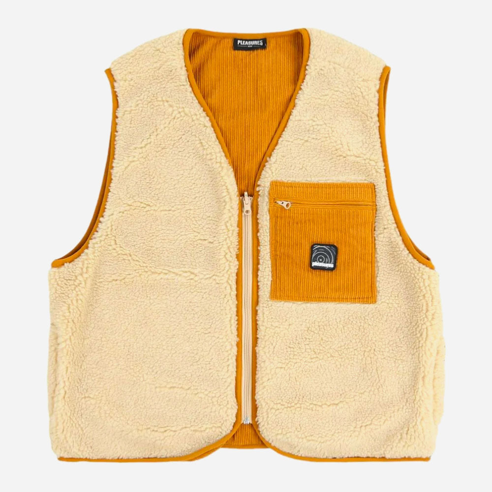 PLEASURES - INFINITE REVERSIBLE VEST - Beige
