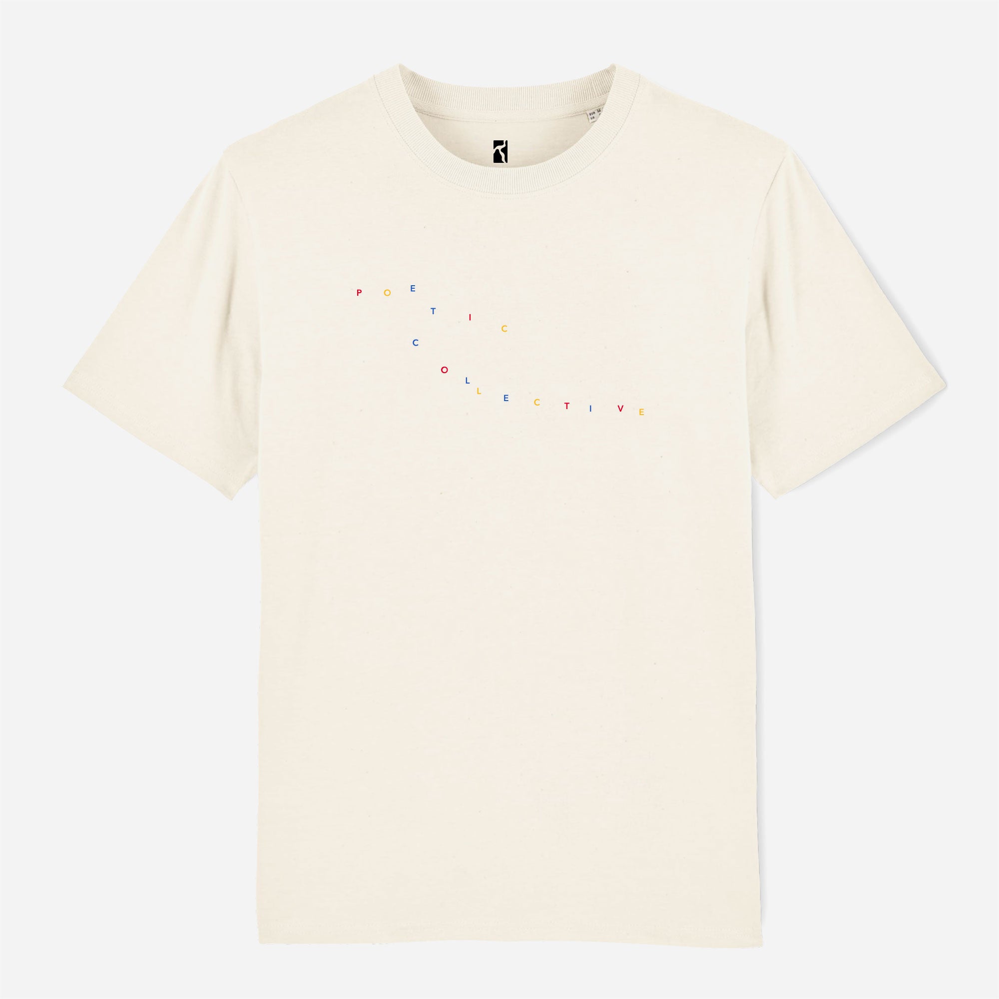 Poetic Collective - Color logo T-shirt - Off white
