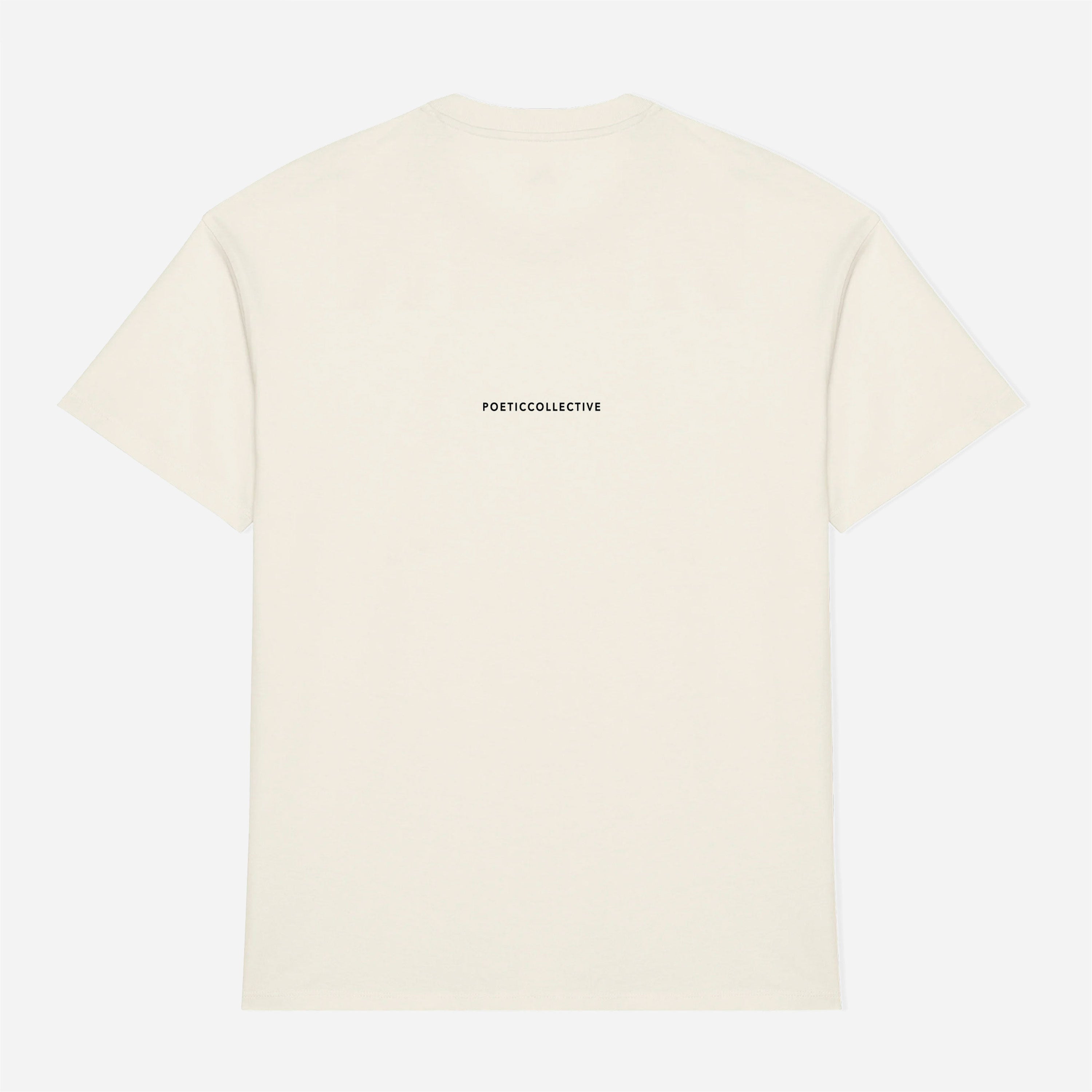 Poetic Collective - Burning Skull T-shirt - Ivory