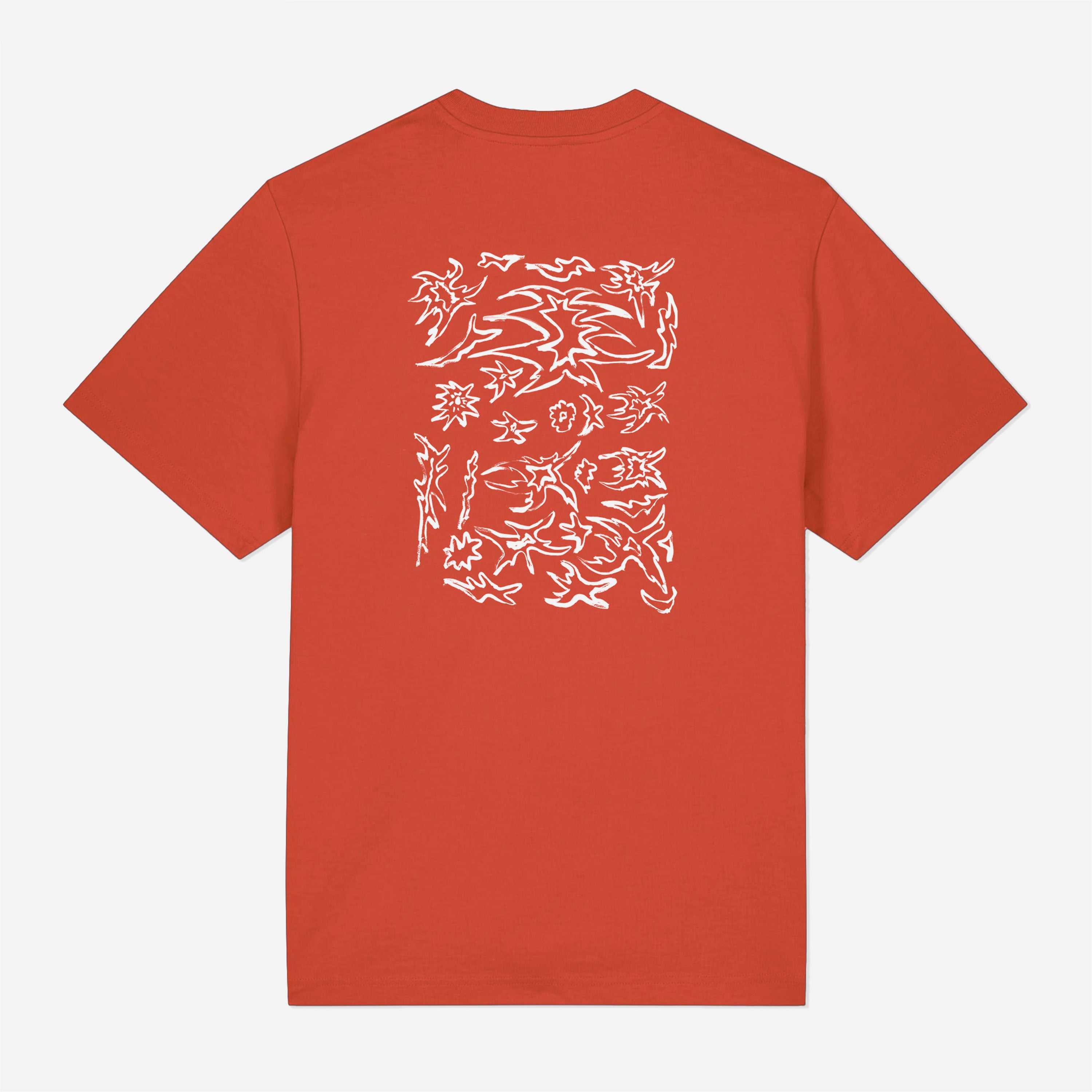 Poetic Collective - Tribal T-shirt - Orange