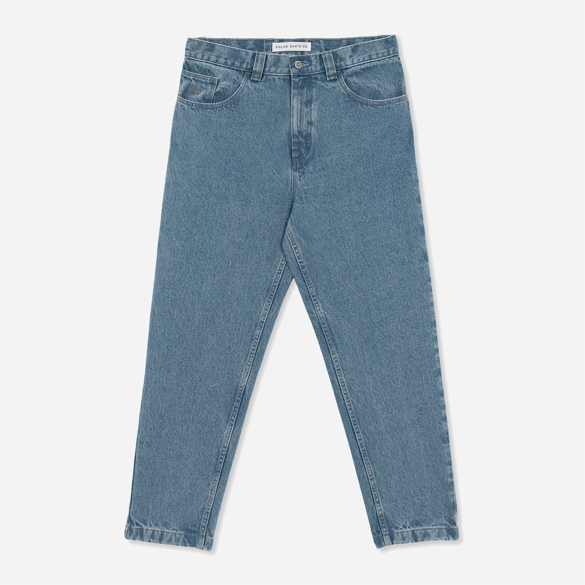 POLAR - 92'S JEAN DENIM - Mid Blue