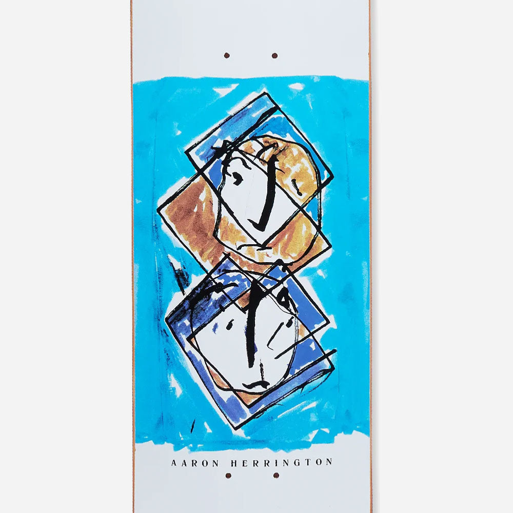 Polar Skate Co. - Aaron Herrington Twisted Deck - White