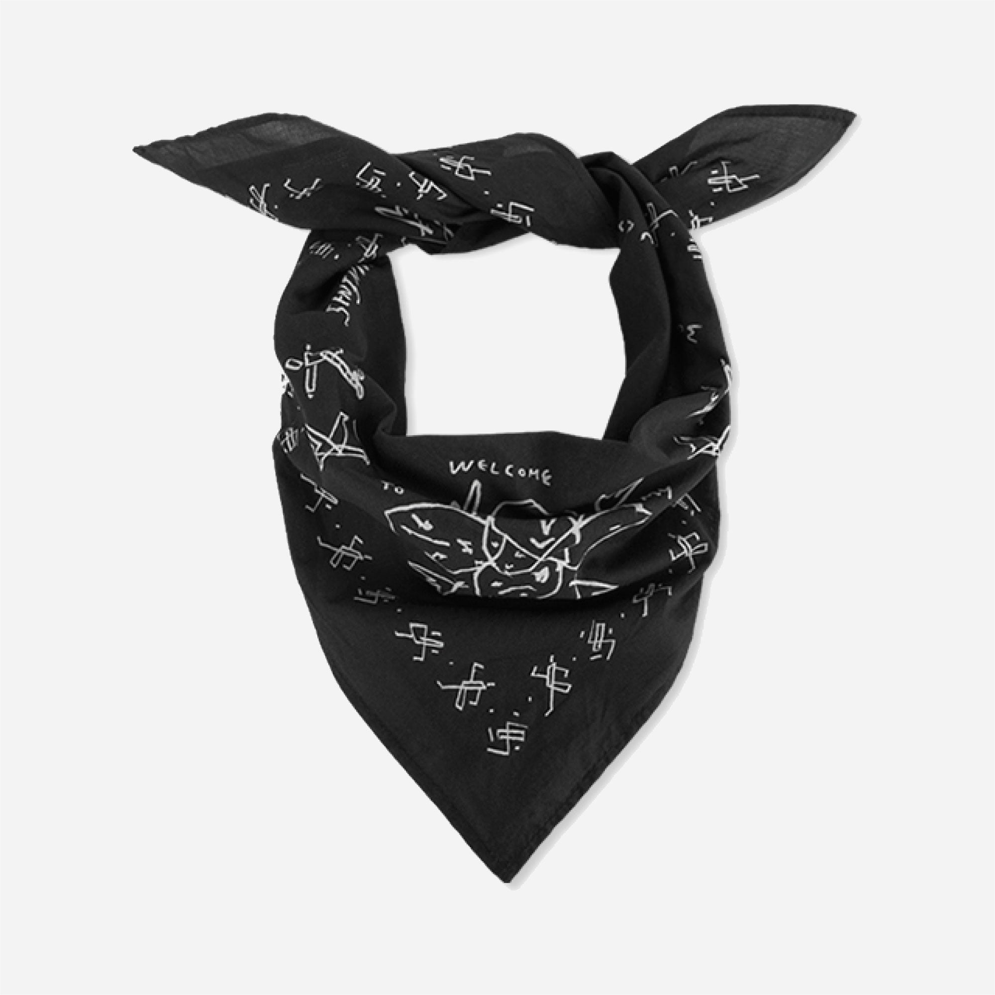 Polar - Welcome To My Mind Bandana - Black