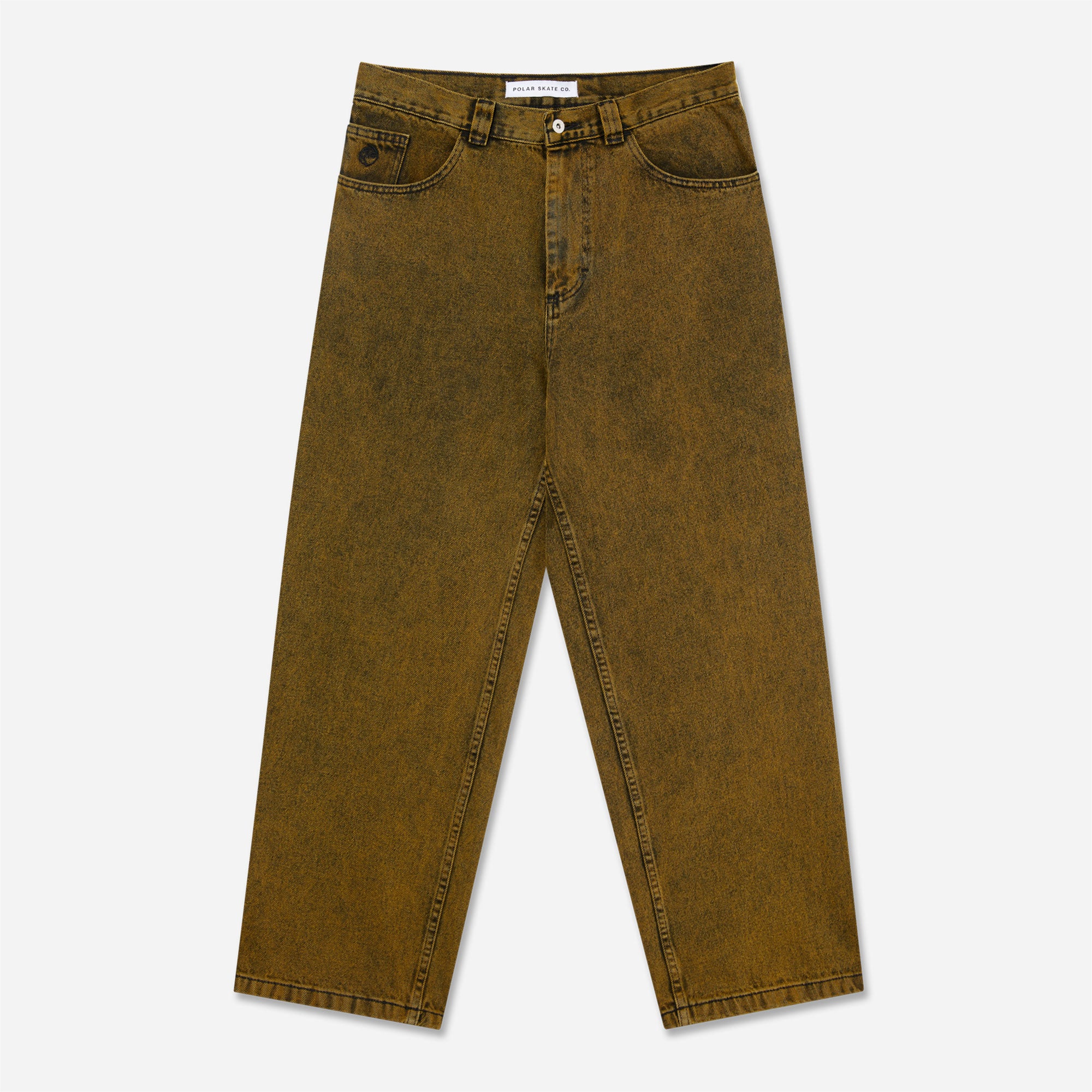 Polar - Big Boy Denim Pants - Yellow Black