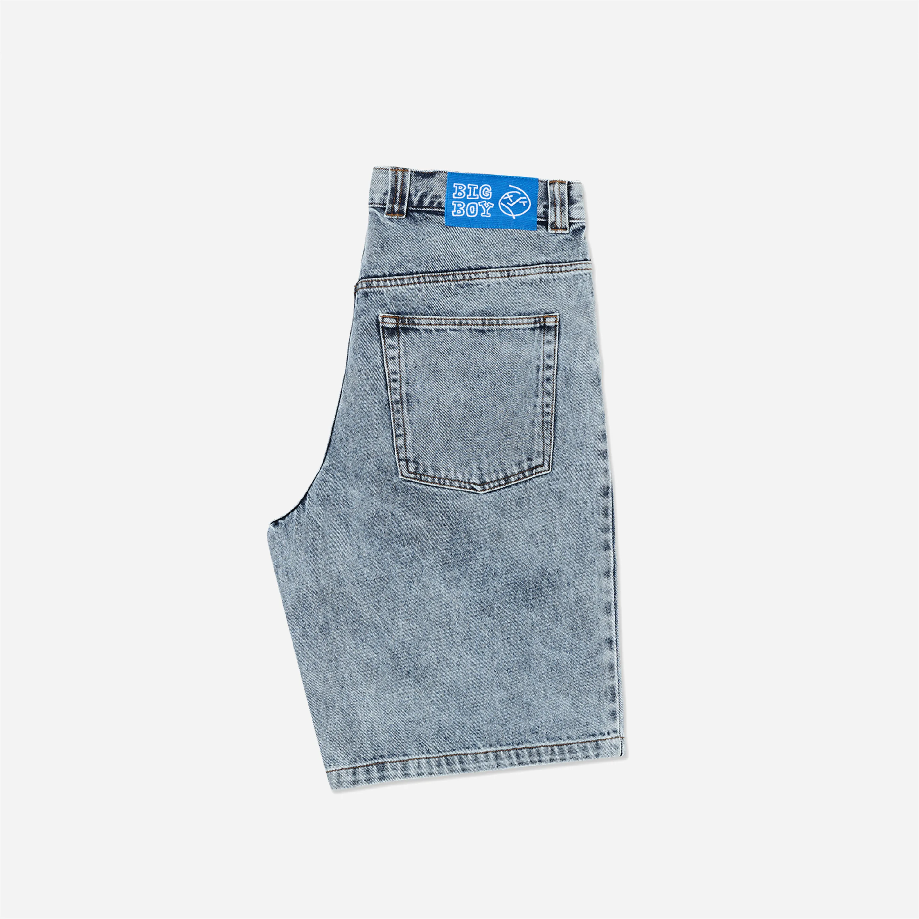 Short Polar Skate Co. - Big Boy Shorts Heavy Washed Blue