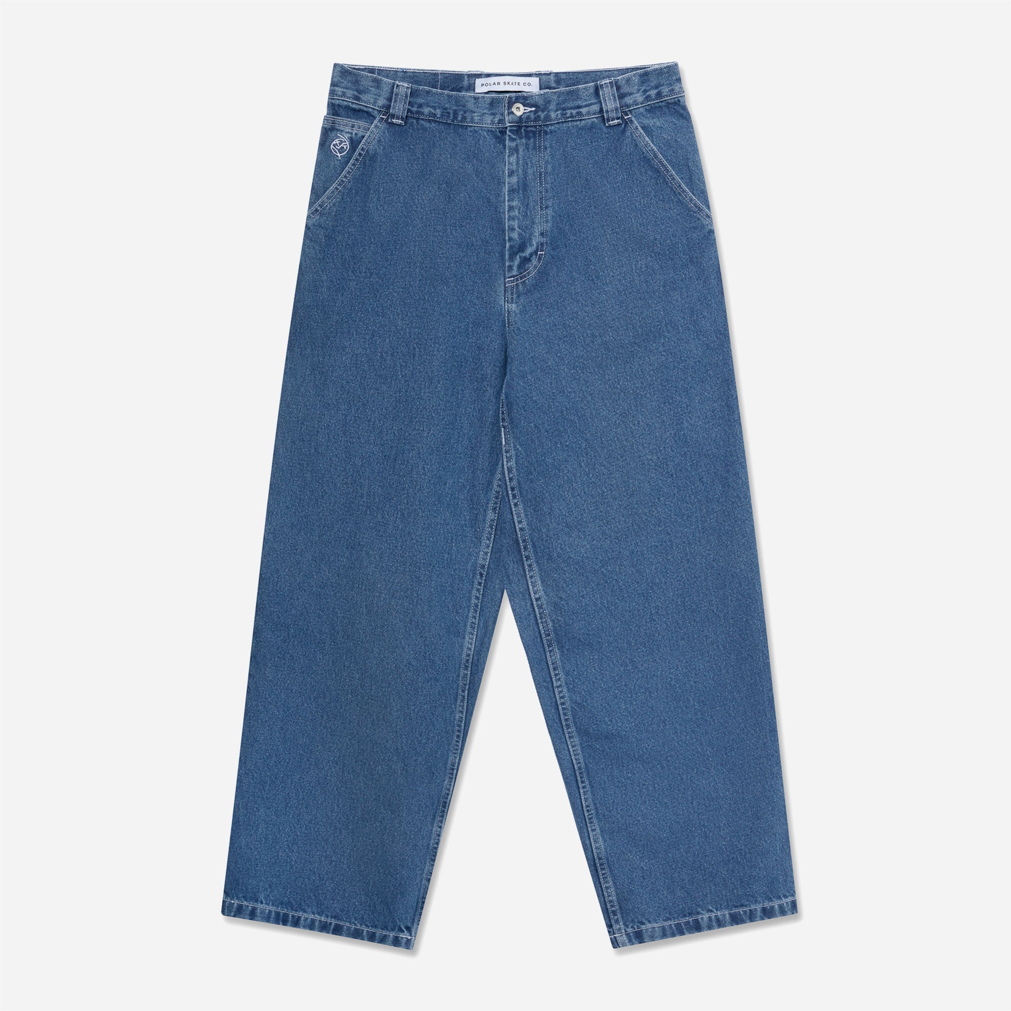 Polar - Big Boy Denim Work Pants - Blue Wash