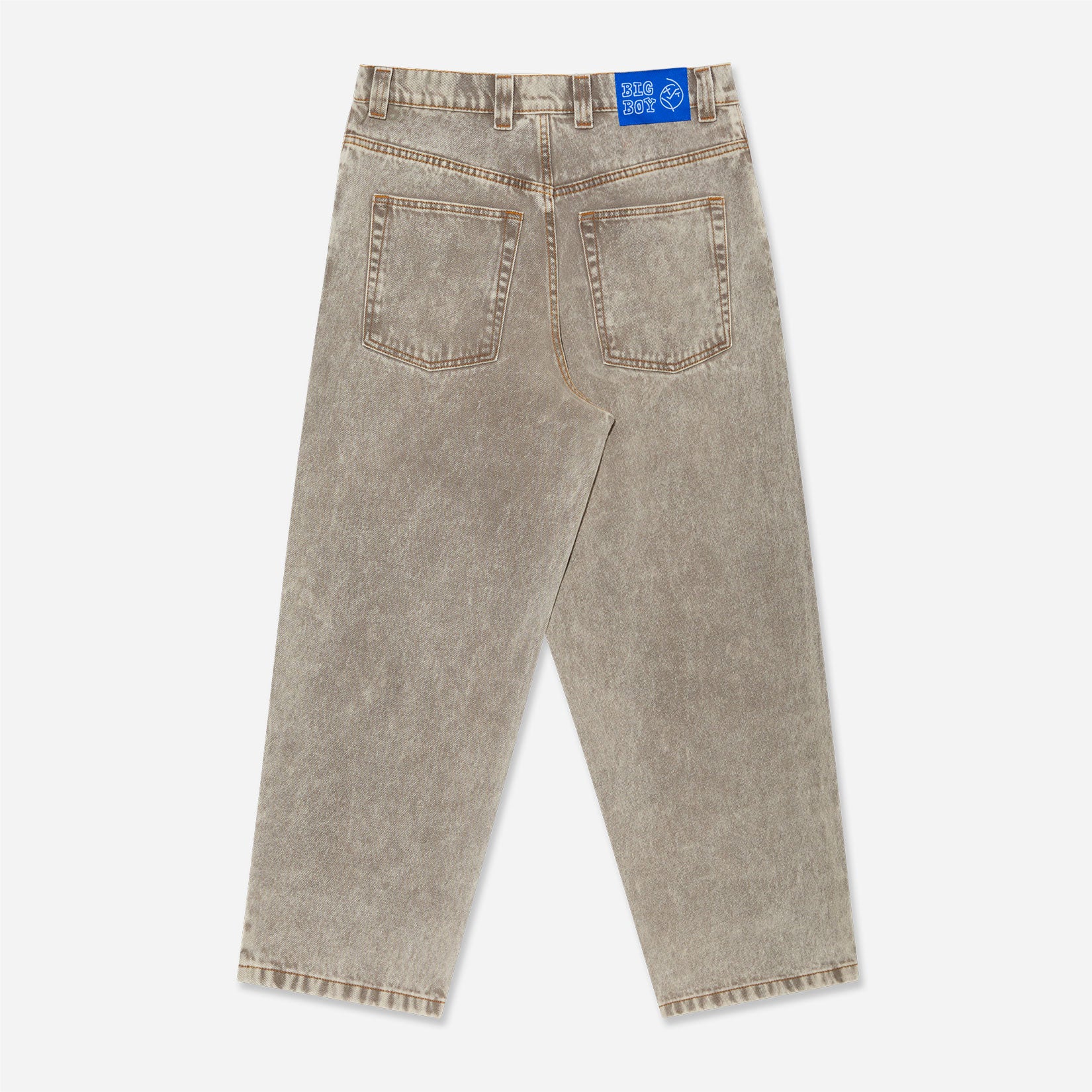 POLAR - BIG BOY JEAN DENIM - Brown Blue