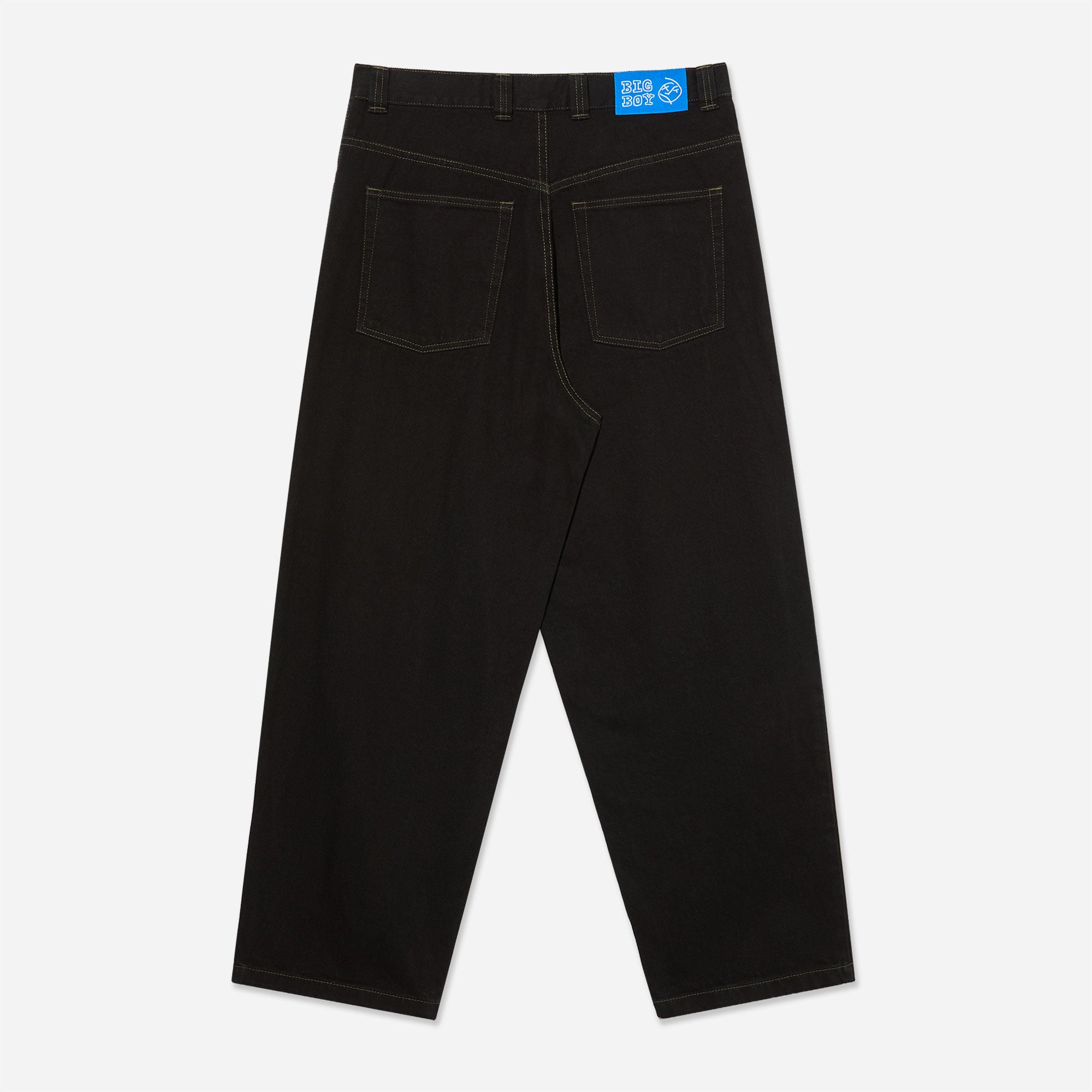Polar - Big Boy Denim Pants - Black / Dark Olive