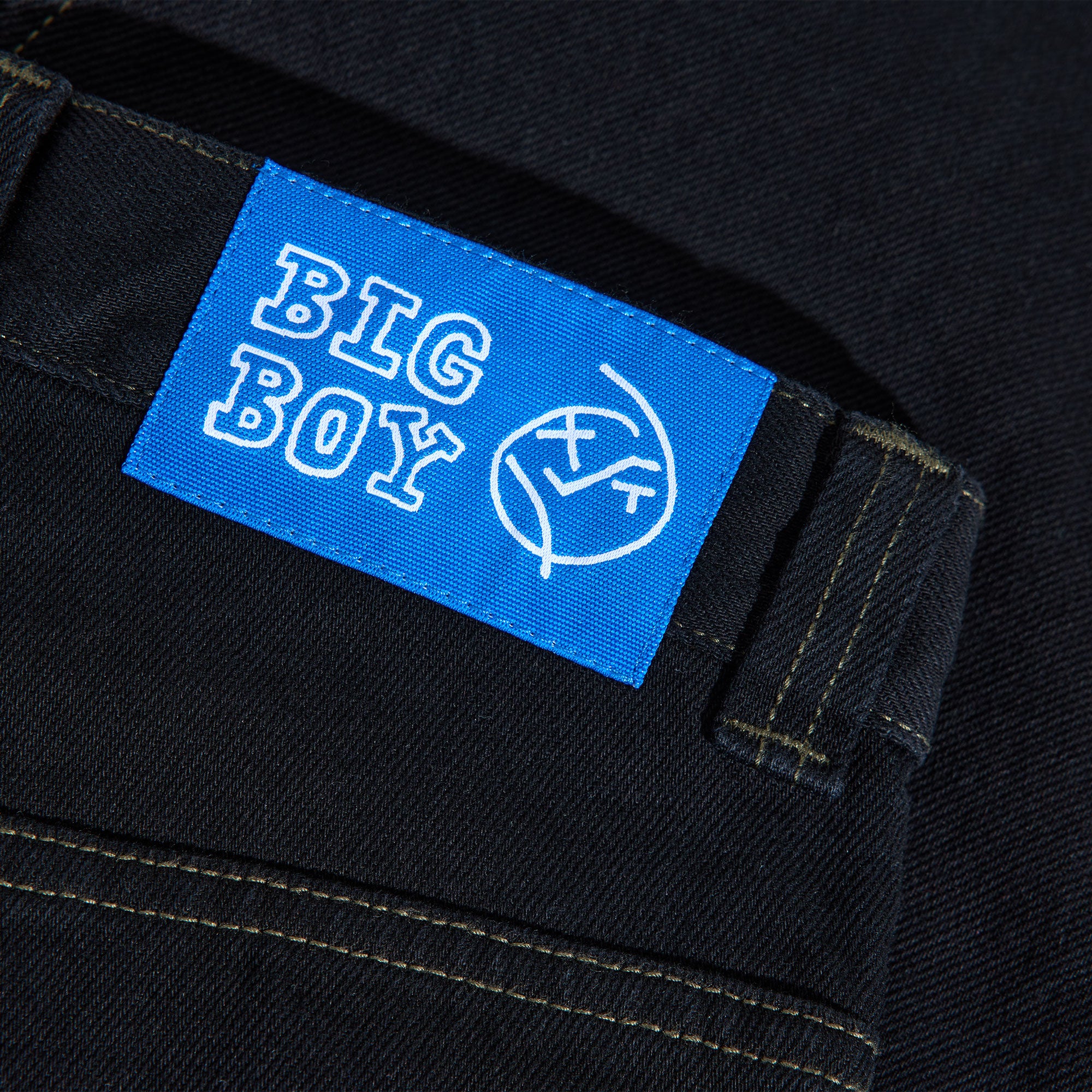 Polar - Big Boy Denim Pants - Black / Dark Olive