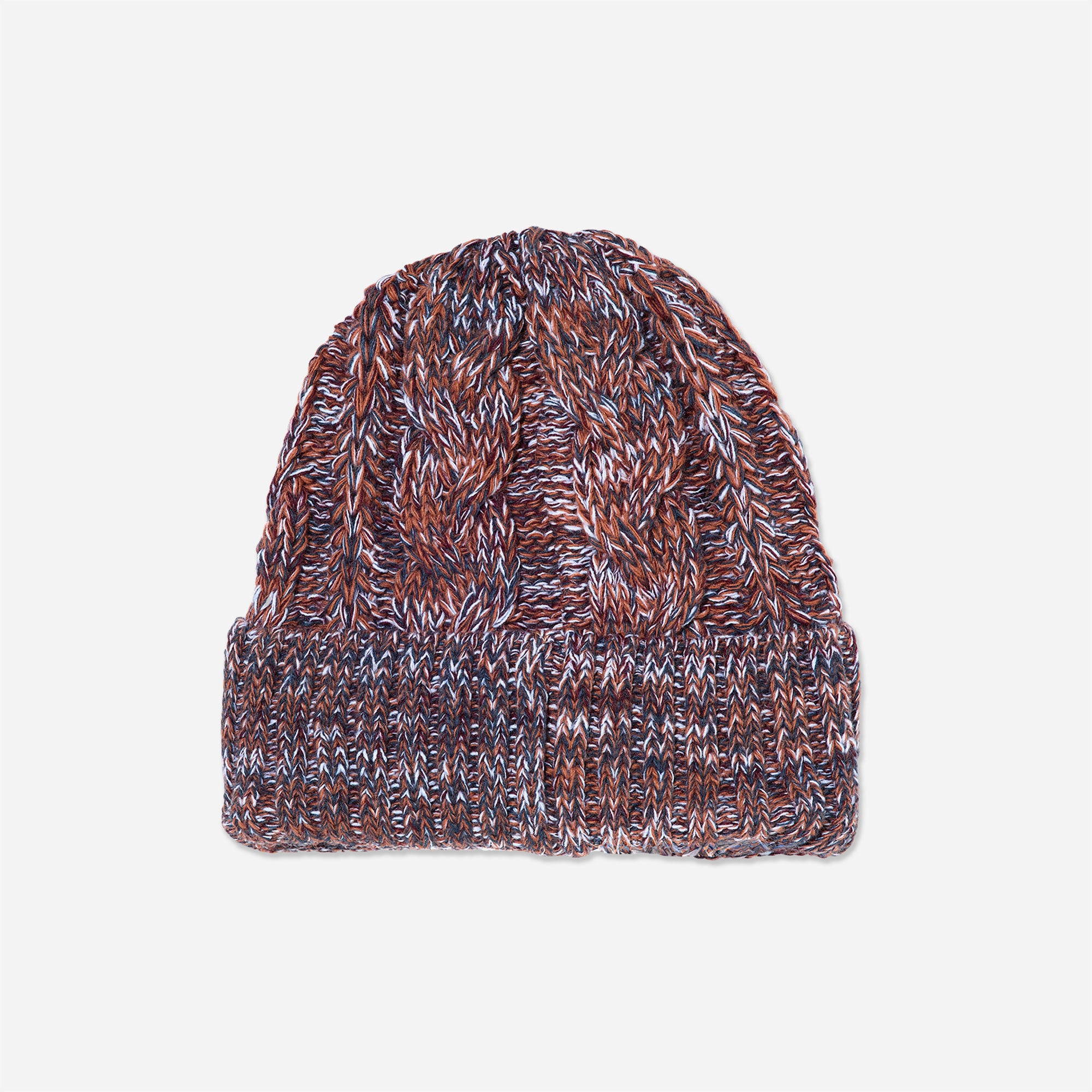 Polar Skate Co. - Braid Beanie - Rust