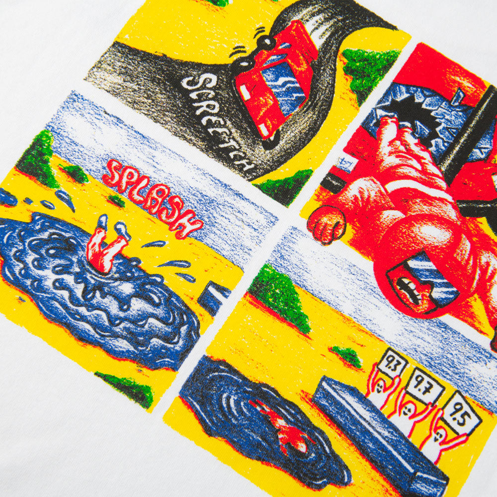 Polar - Crash Tee - White