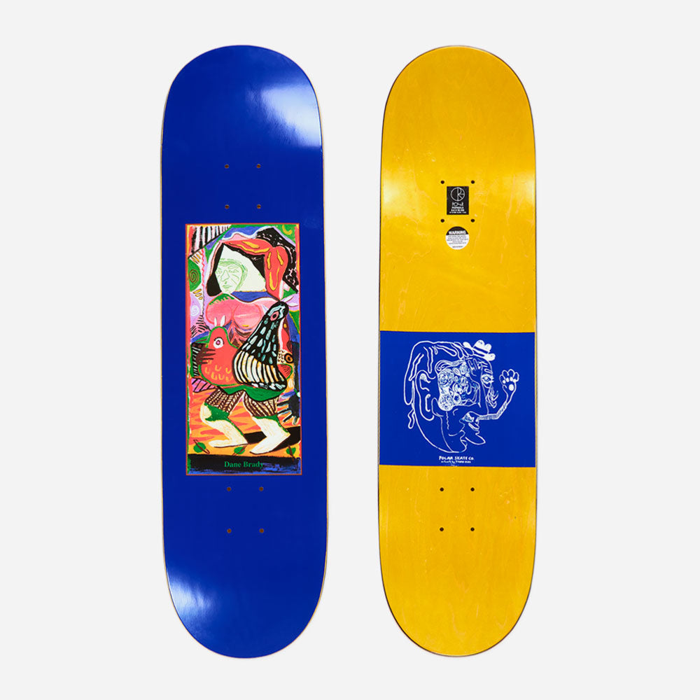 Polar skateboard co. - Dane Brady Pigeons - Purple