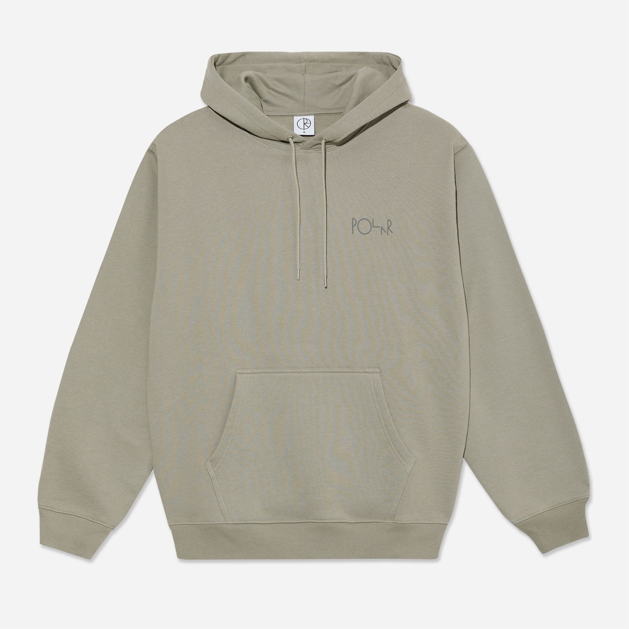 Polar - Dave Hoodie Stroke Logo - Vetiver