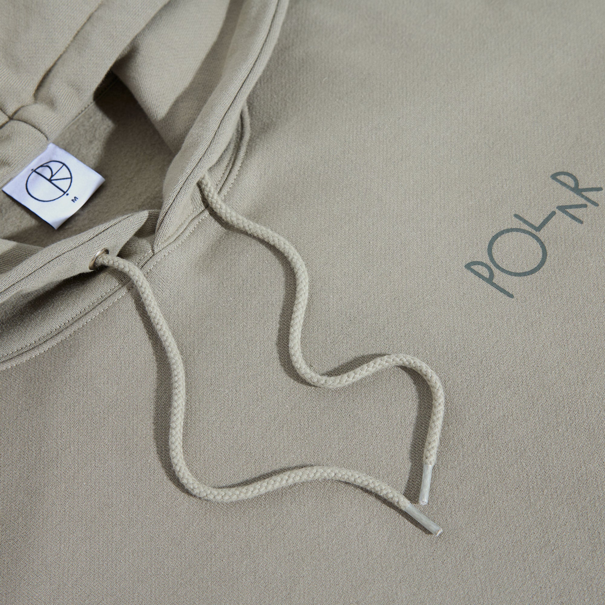 Polar - Dave Hoodie Stroke Logo - Vetiver