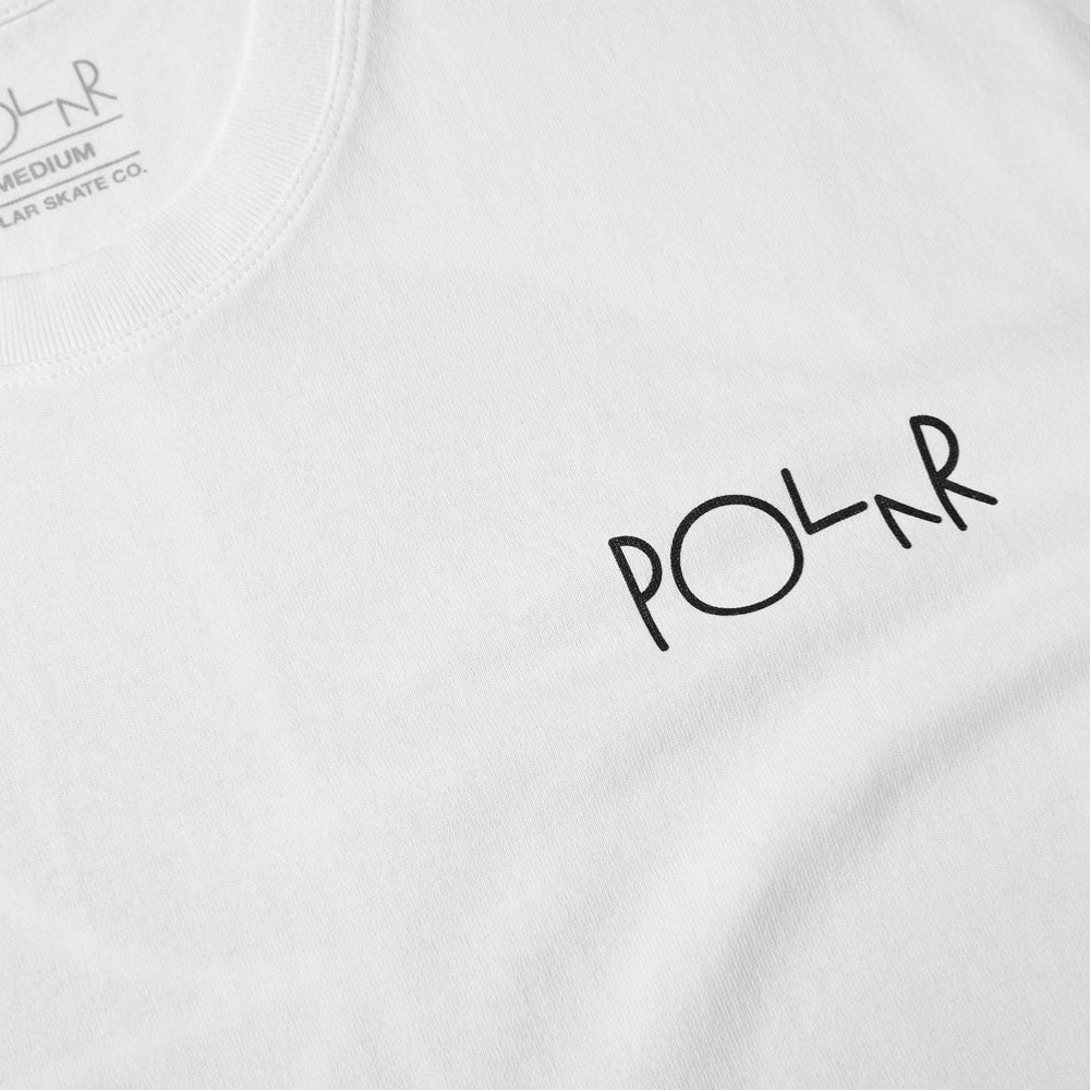 POLAR -  FILL LOGO TEE - White