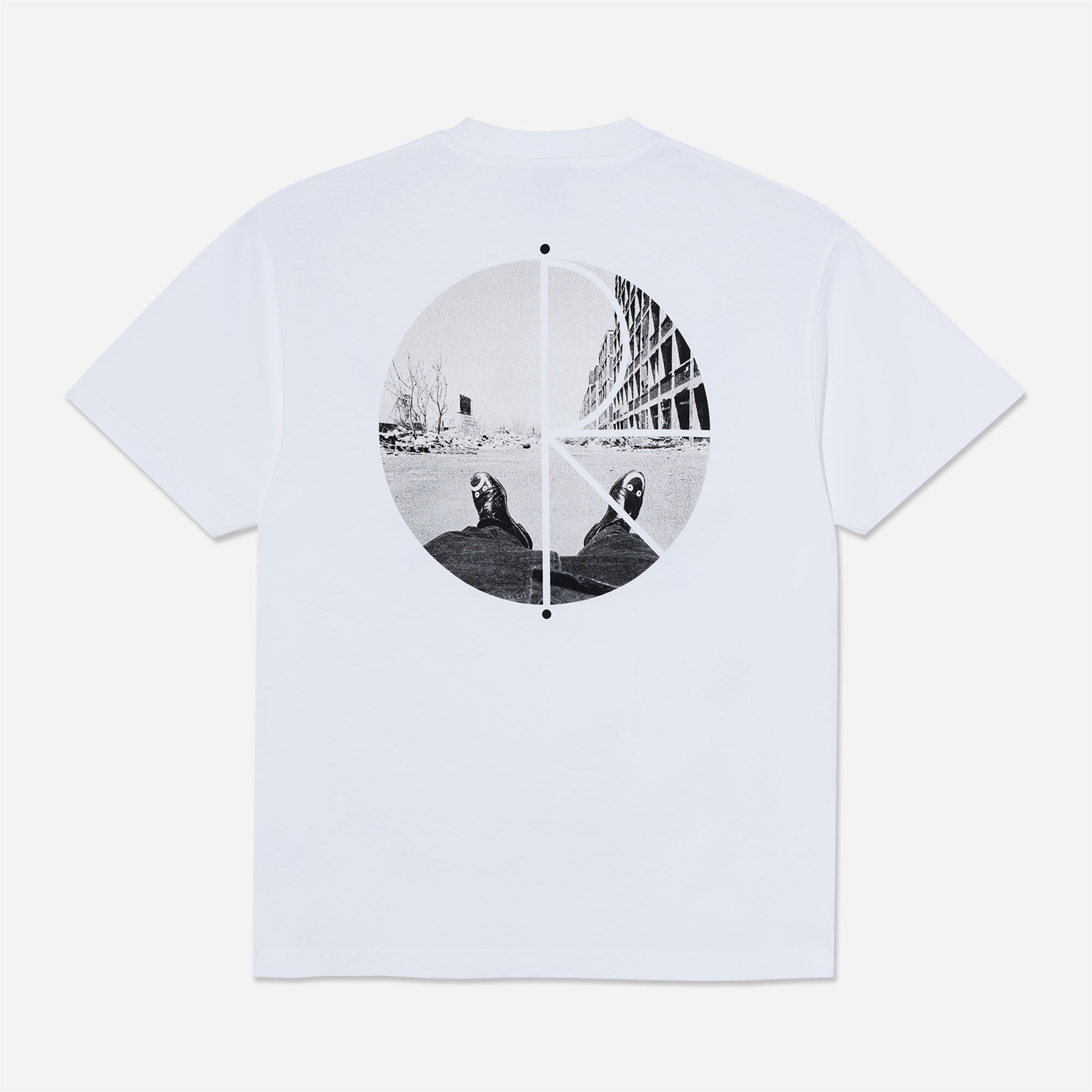 Polar - Fill Logo Tee - Happy Sad