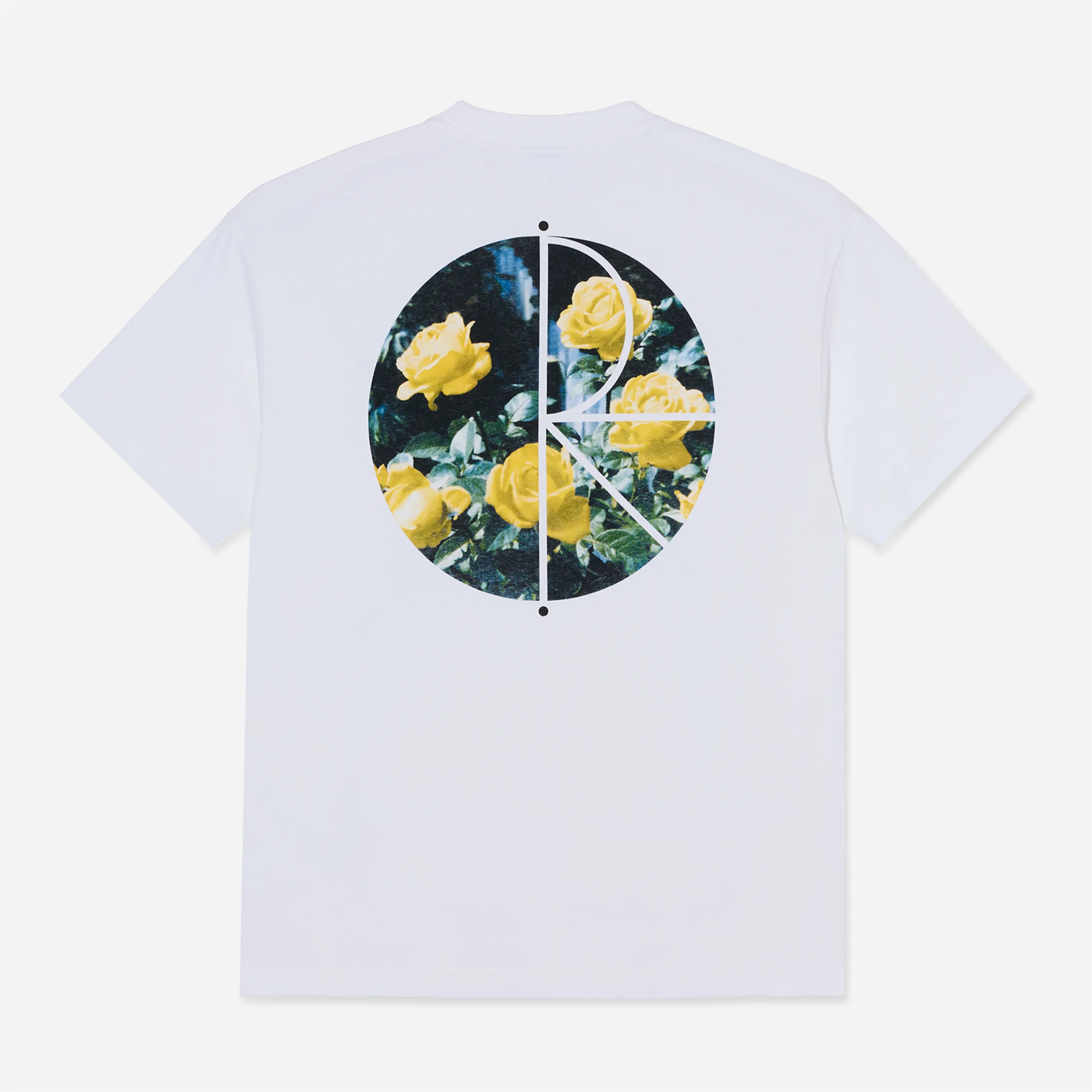 T-shirt Polar Skate Co. - Fill Logo Tee Märtas Roses White