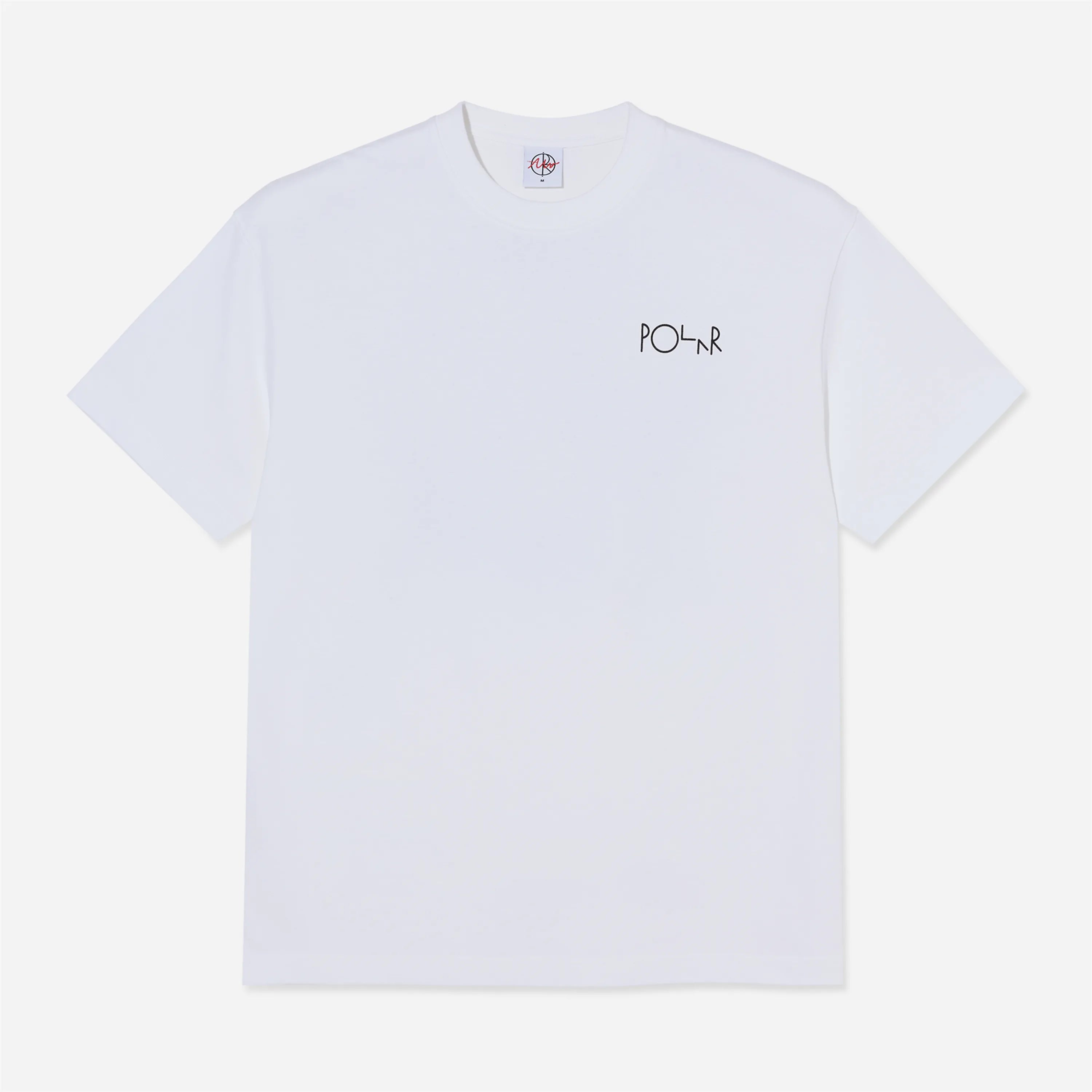 T-shirt Polar Skate Co. - Fill Logo Tee Märtas Roses White