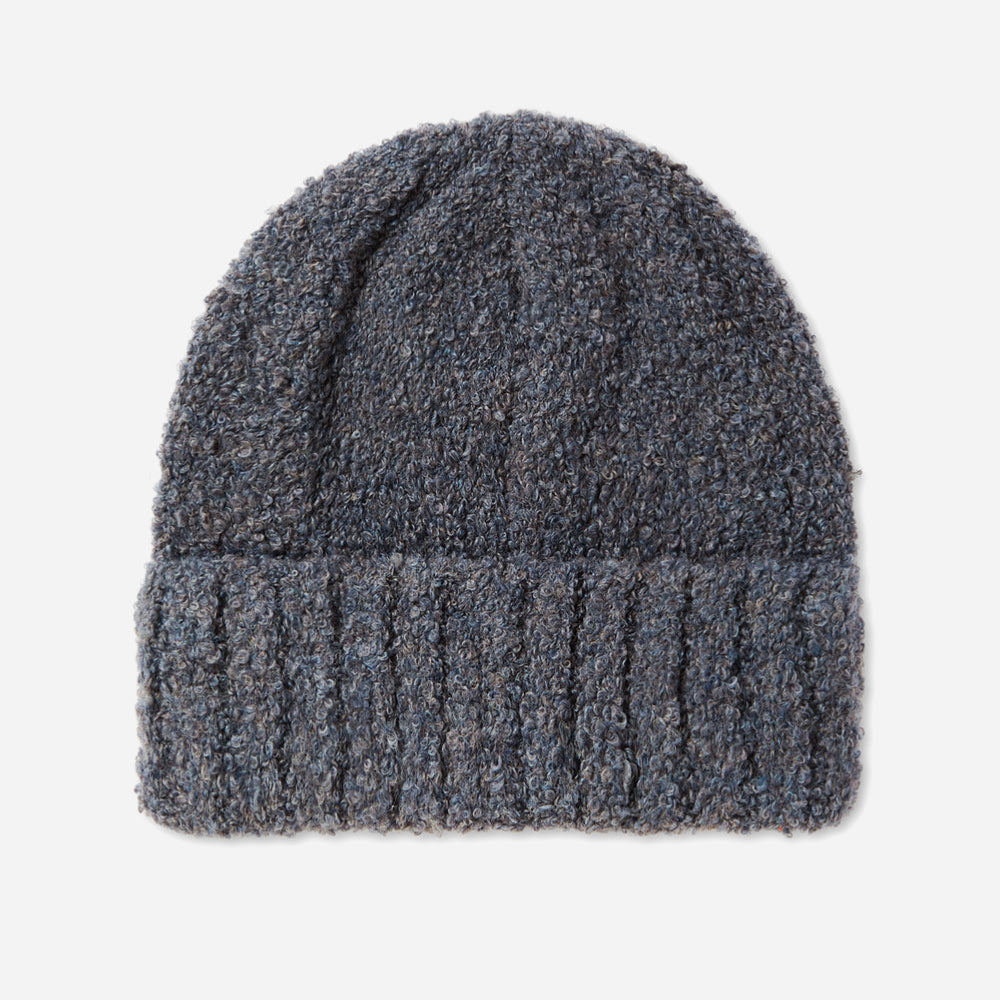 Polar - Fluffy Beanie - Gray Blue