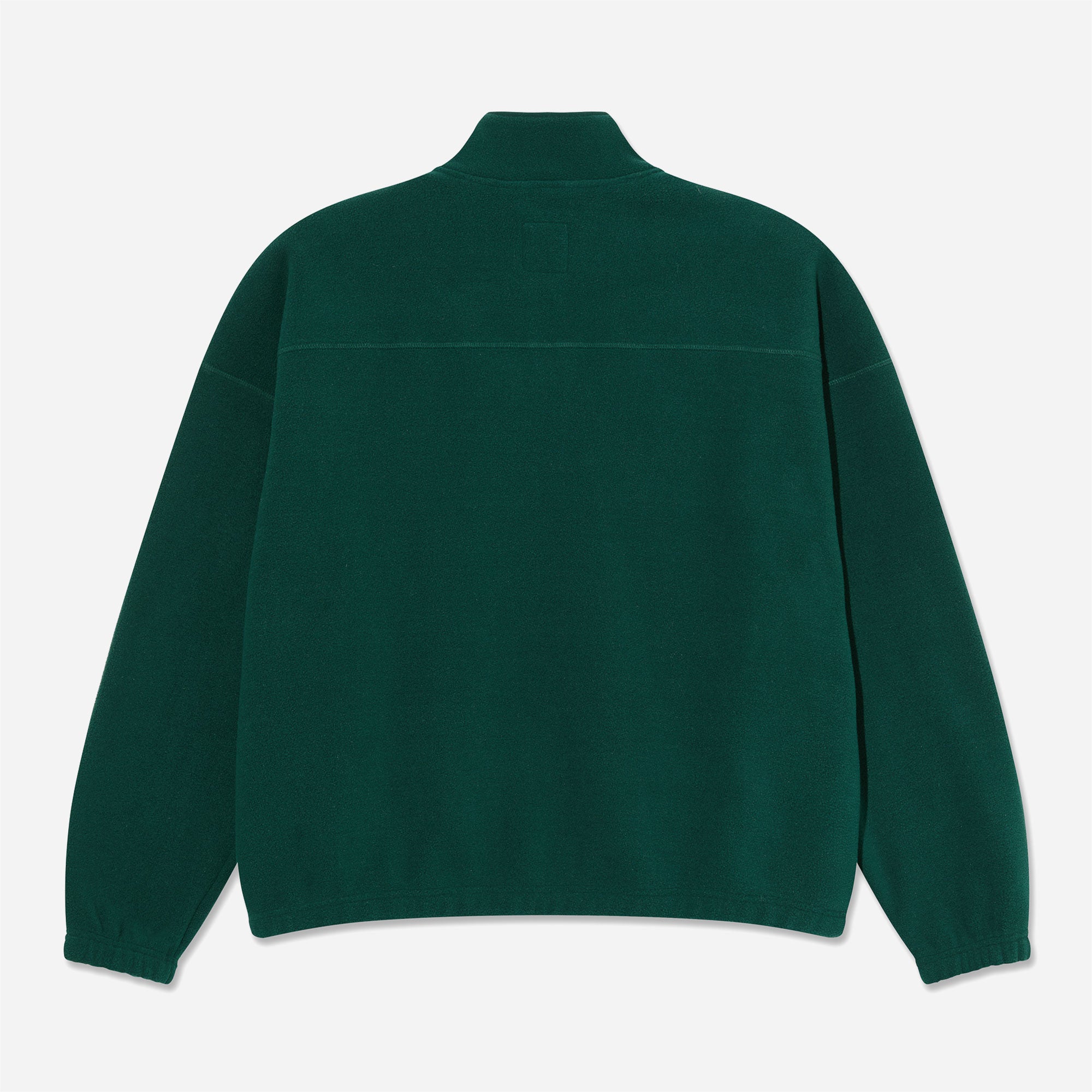 Polar - Ivan Half Zip Sweatshirt - Dark Emerald