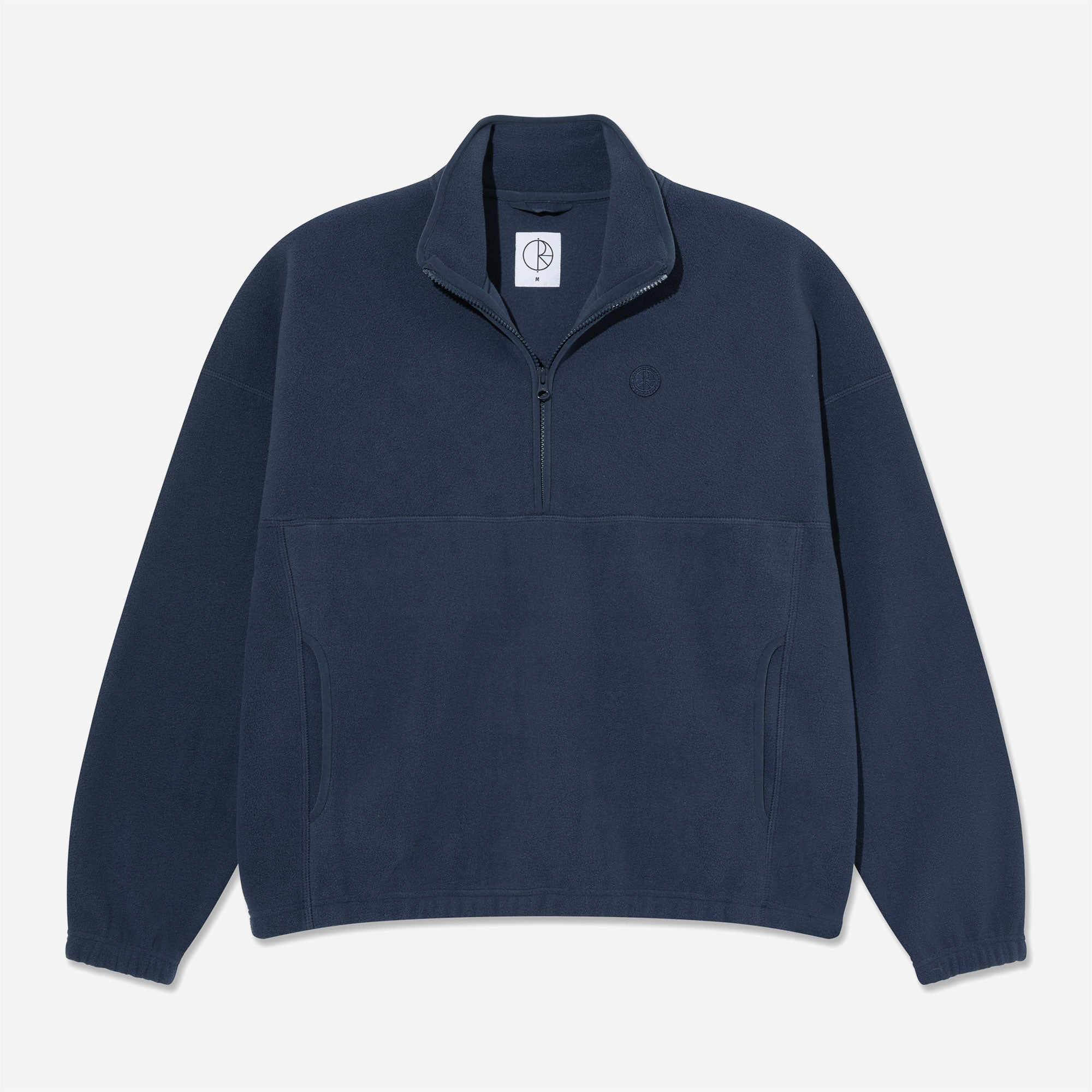 Polar - Ivan Half Zip Sweatshirt - Grey Blue