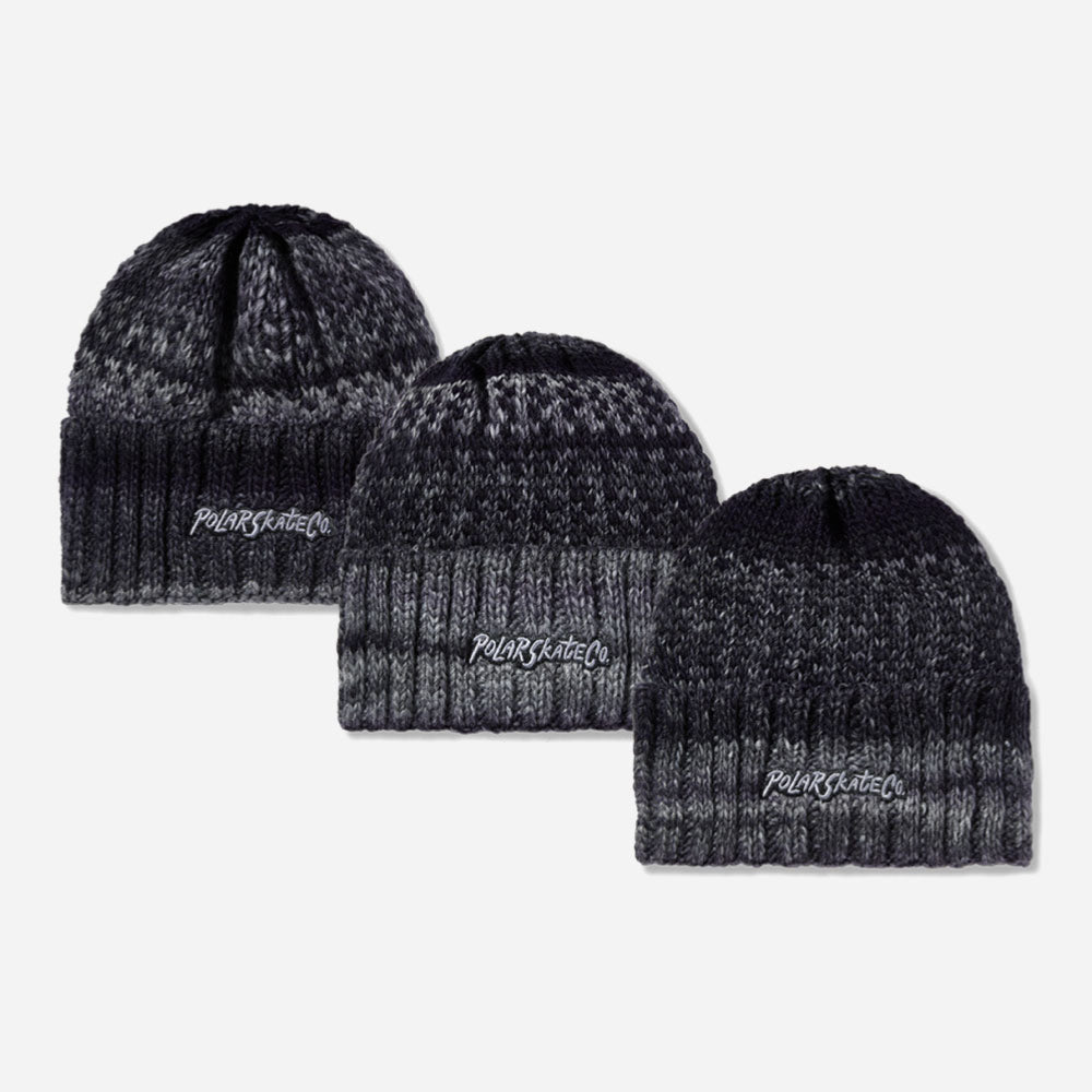 Polar - Multi Beanie - Gray - Black