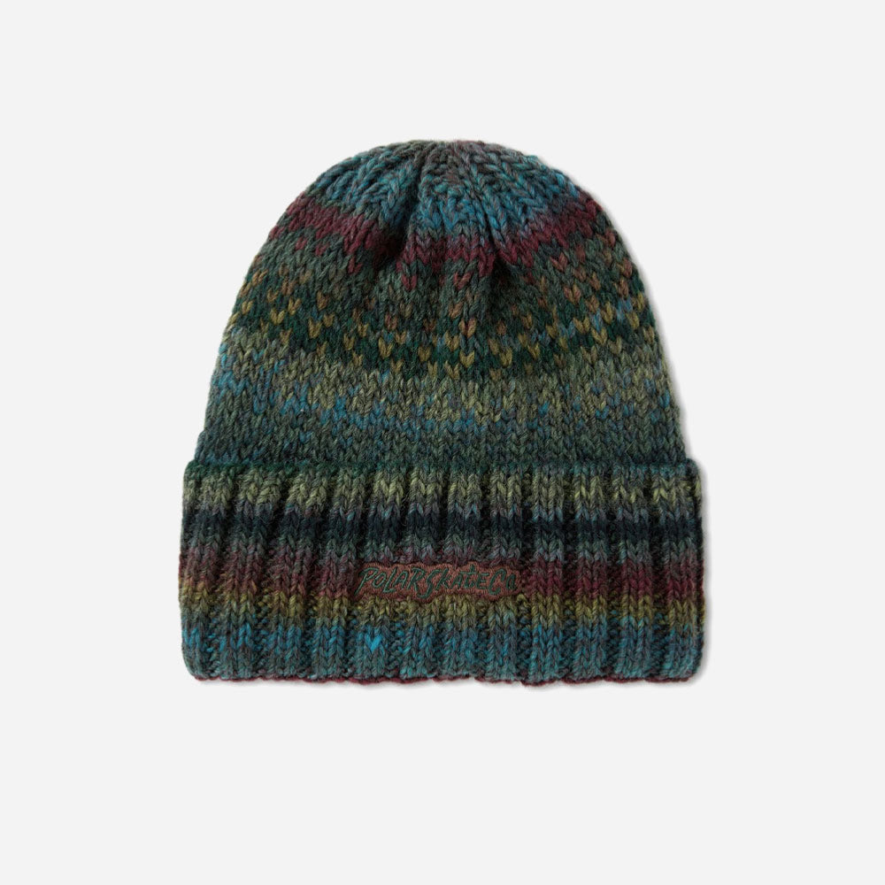 Polar - Multi Beanie - Blue - Wine - Green