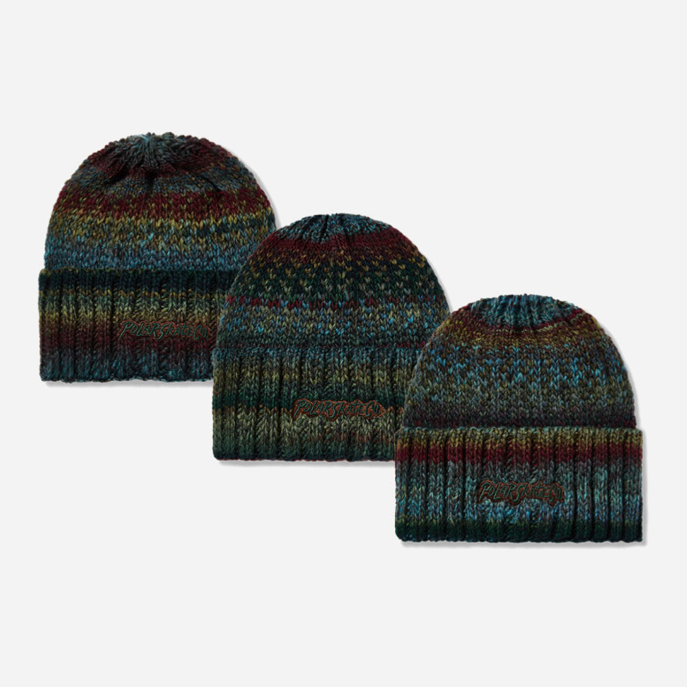 Polar - Multi Beanie - Blue - Wine - Green