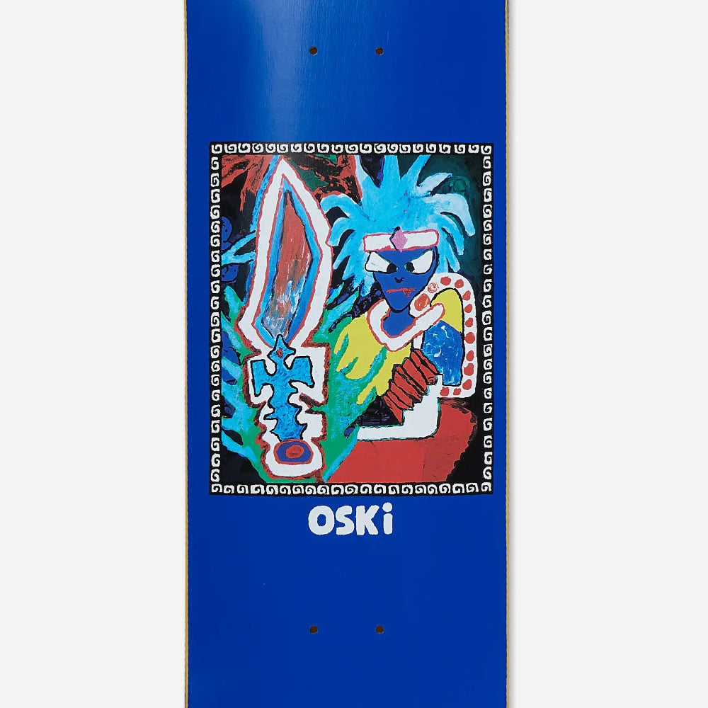 POLAR SKATE Co. - OSCAR ROZENBERG TRIBAL CHIEF DECK - Blue