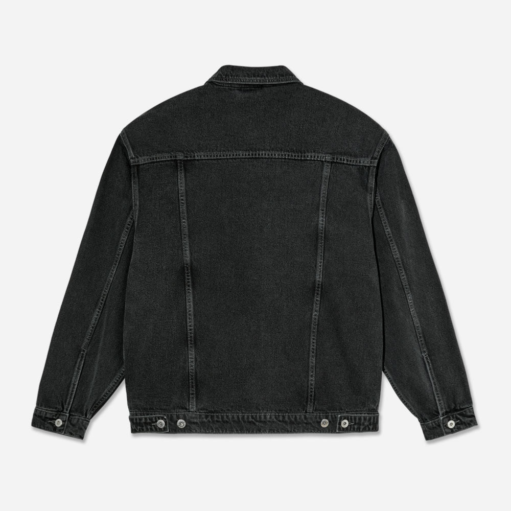 POLAR SKATE Co. - PATRIK JACKET DENIM - Silver Black