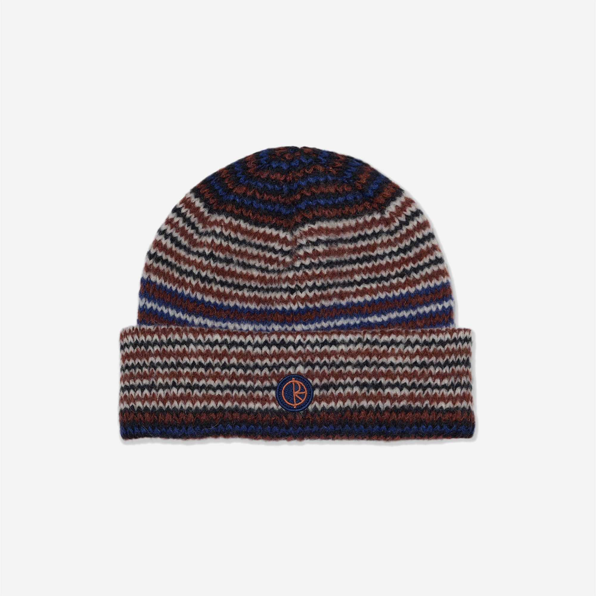 Polar Skate Co. - George Beanie - Blue / Orange