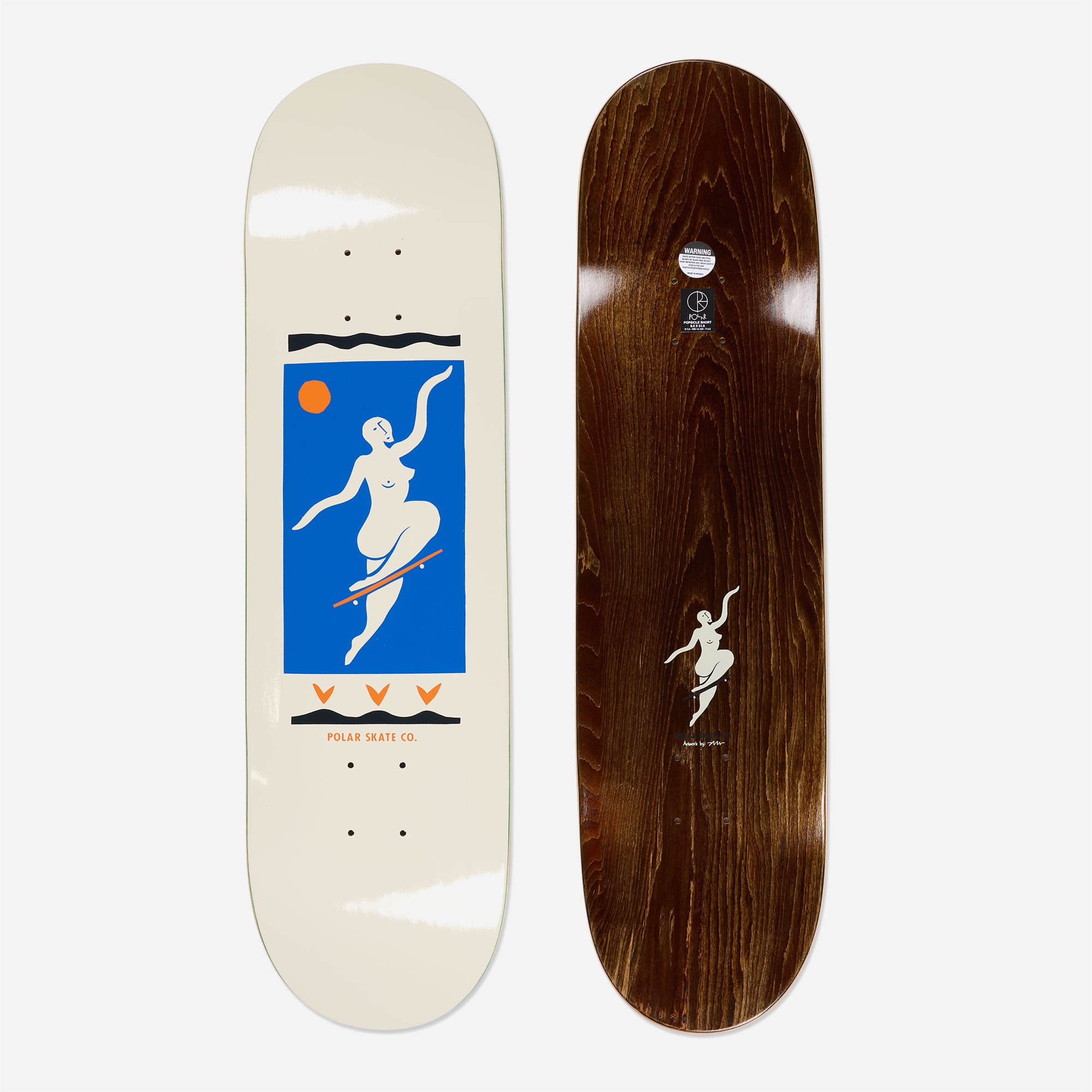 Polar Skate Co. - Team No Comply - Cream