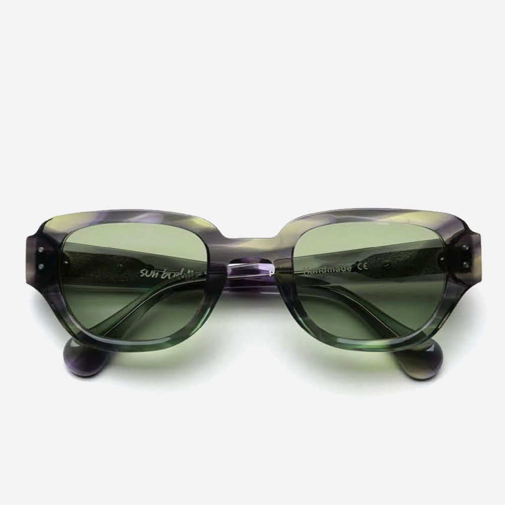 Thriller skate co. x sun buddies - pyle - violent green
