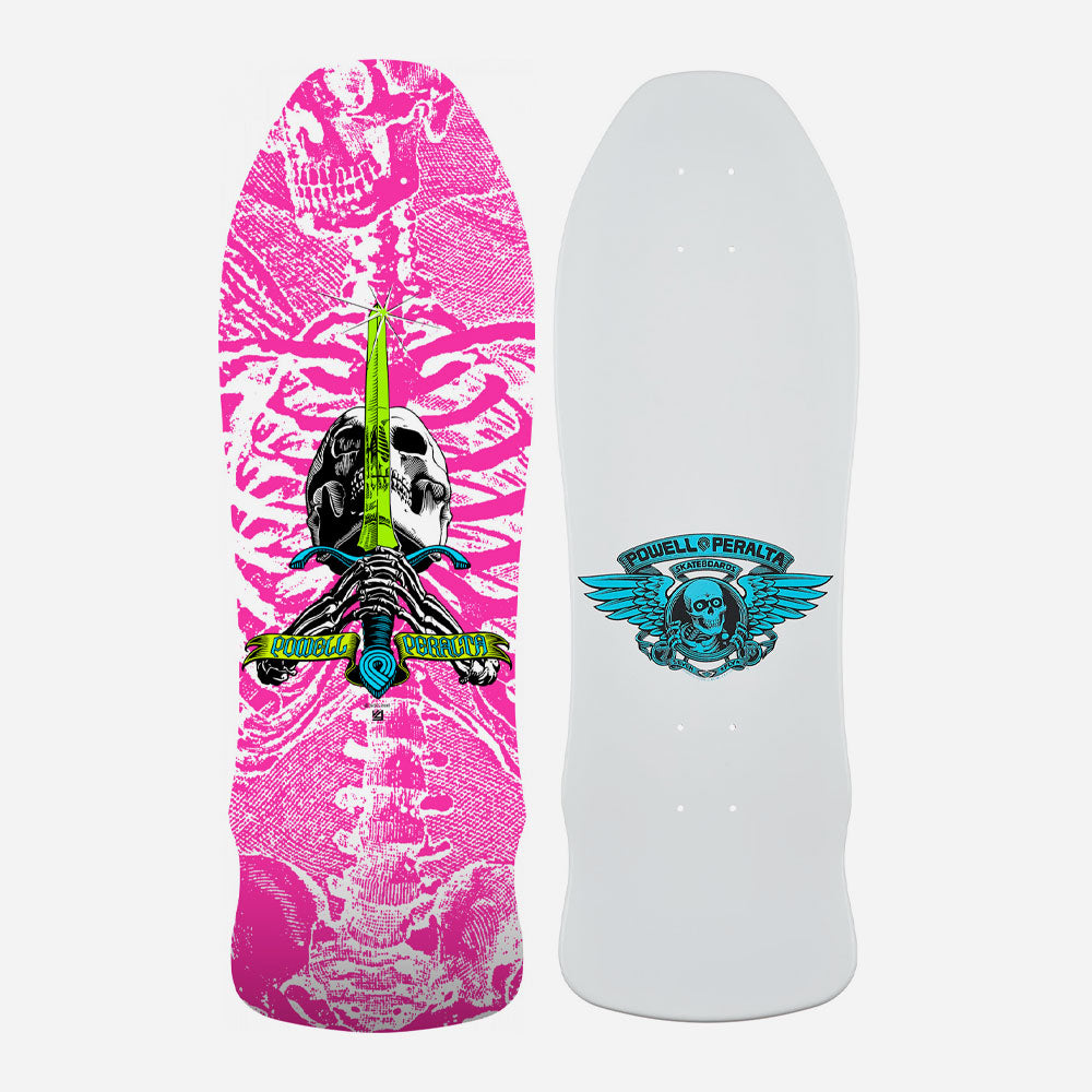 Powell Peralta - Geegah Skull Sword Deck Reissue - Pink