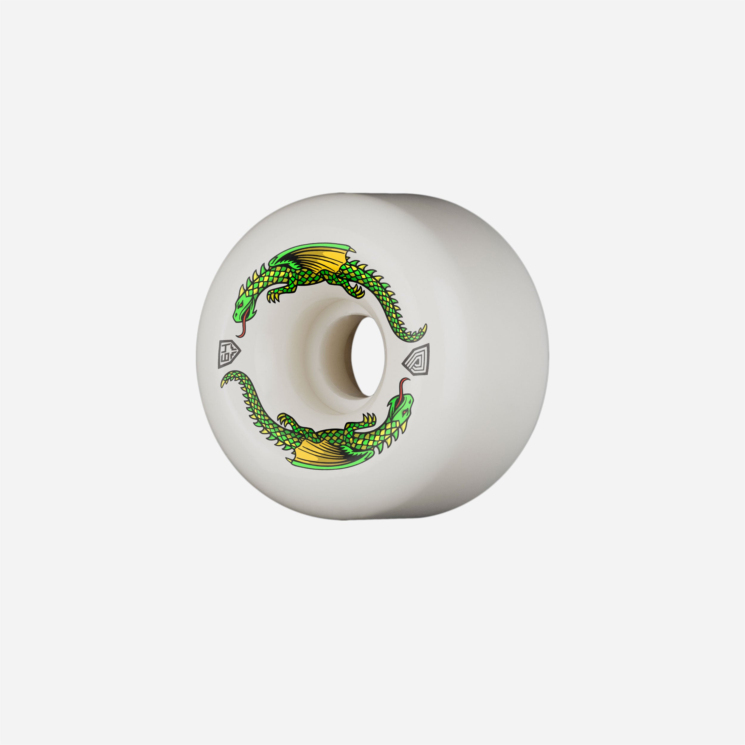 Powell Peralta - Dragon Formula Skateboard Wheels - White
