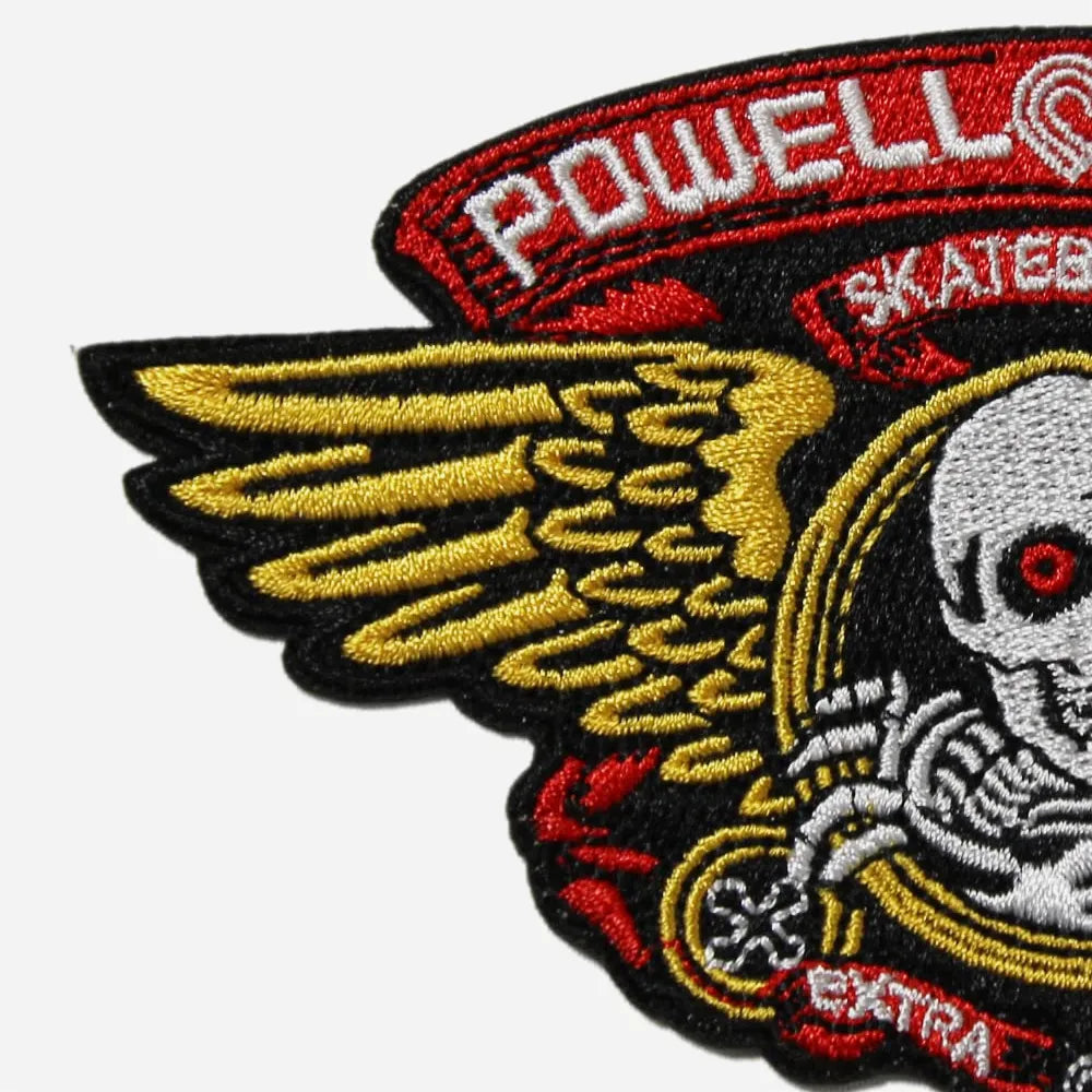 Powell Peralta Winged Ripper Patch - Embroidered Bones Brigade 1986 Patch